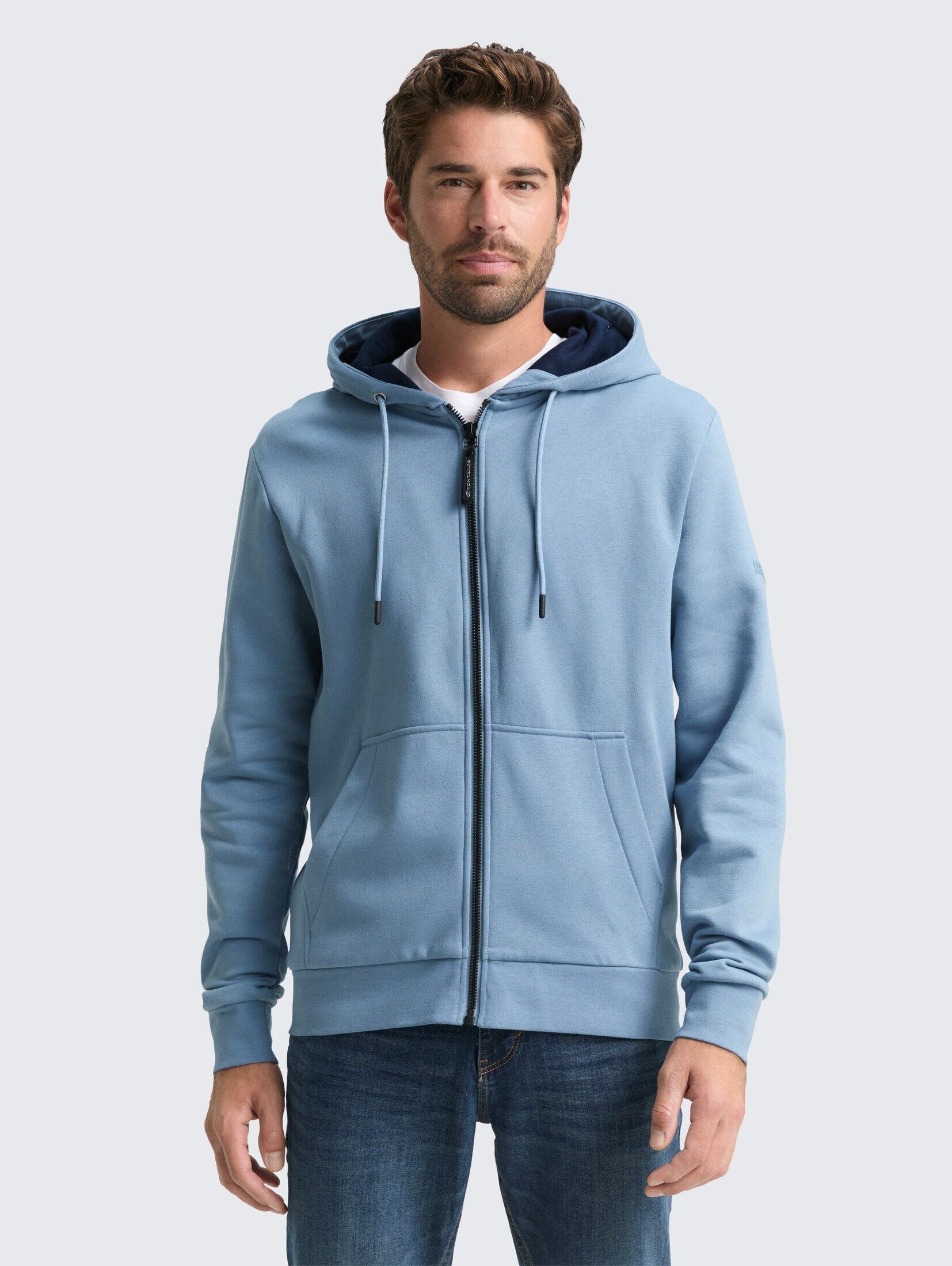 TOM TAILOR Sweatshirt Basic Hoodie Sweatjacke günstig online kaufen