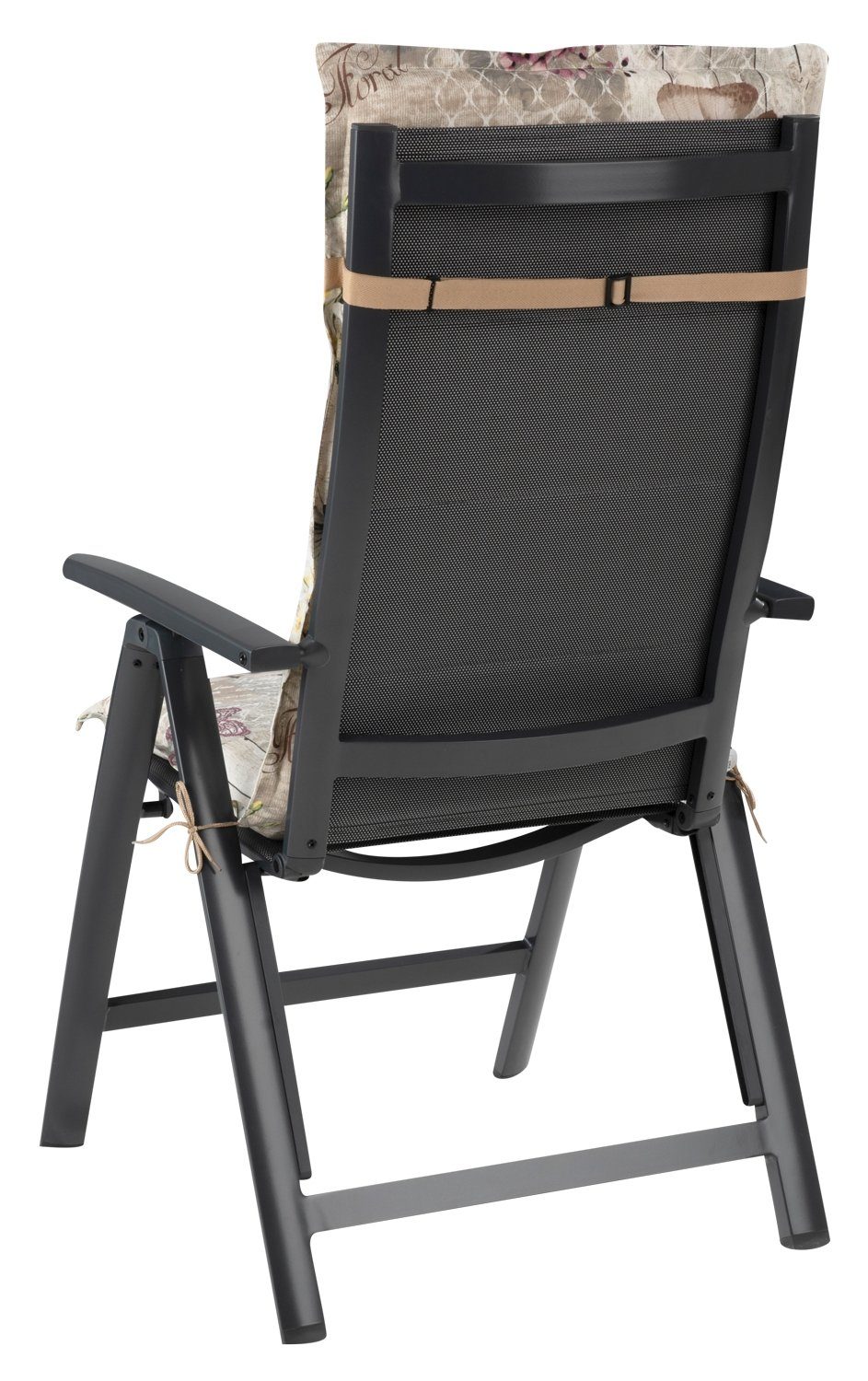 GO-DE Hochlehnerauflage Gartenstuhlauflage für Hochlehnerstühle, (1 St), Gartenstuhlauflage für Hochlehnstühle