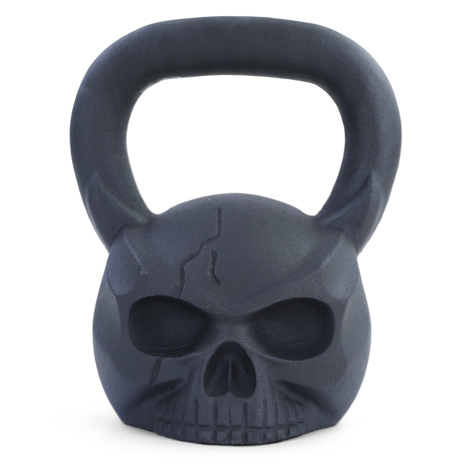 Kettlebell Schwunghantel RAMROXX kg Skull Kugelhantel Totenkopf Profi Totenkopf Design 20 Gusseisen, Kettlebell