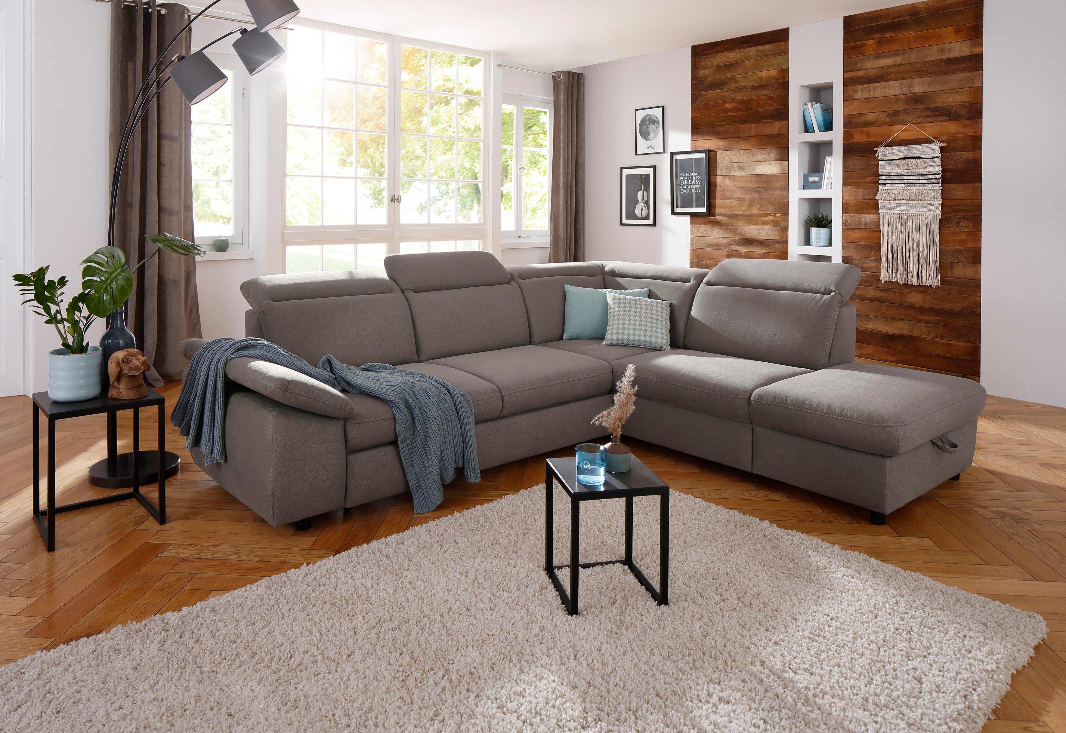 Home affaire Ecksofa Mauritius L-Form, mit günstig online kaufen