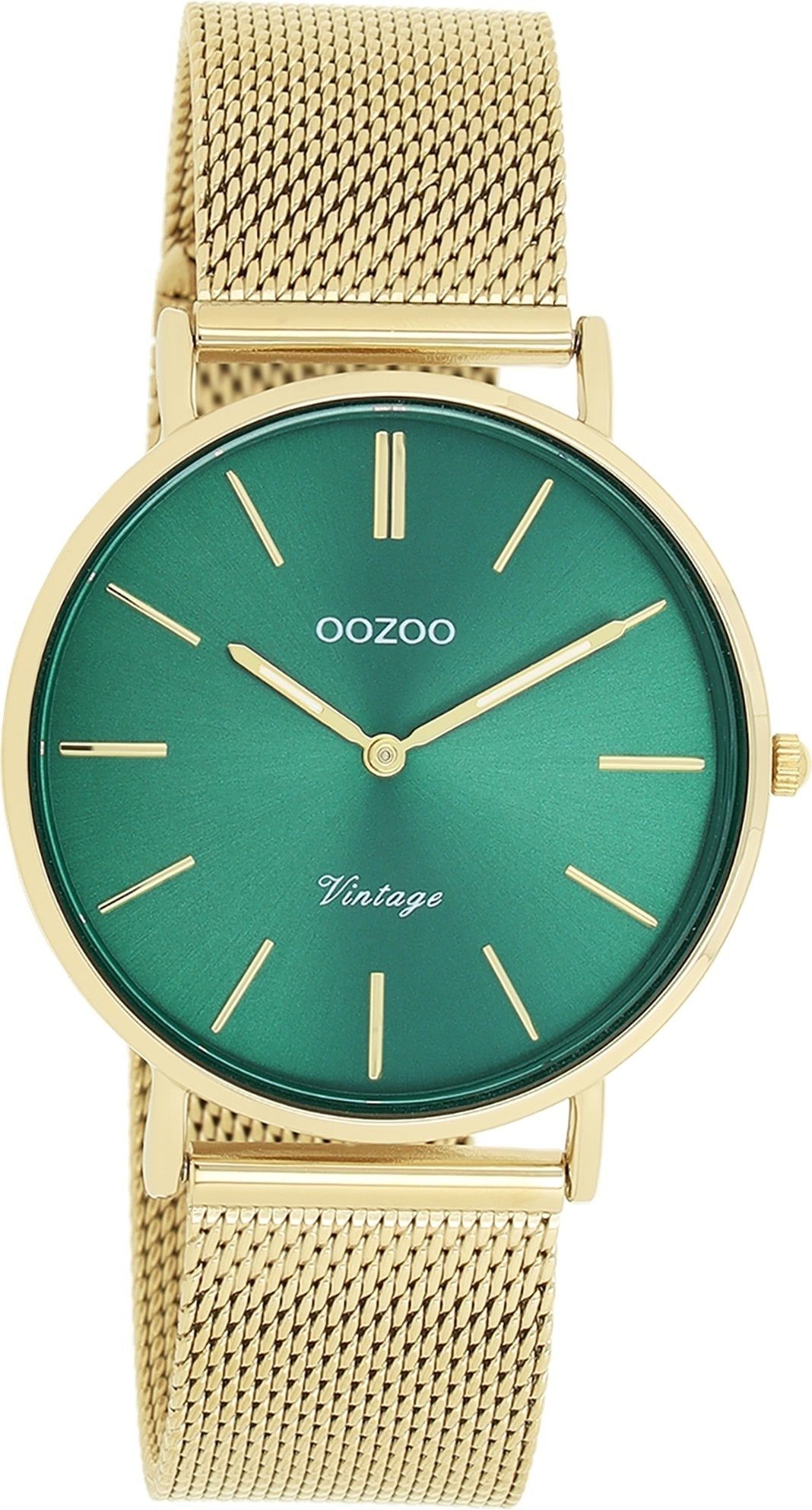 Quarzuhr Oozoo Damen Armbanduhr Vintage Series