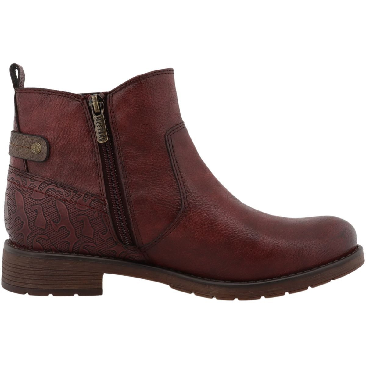 Mustang Shoes 15M0052002-bordo Stiefelette günstig online kaufen