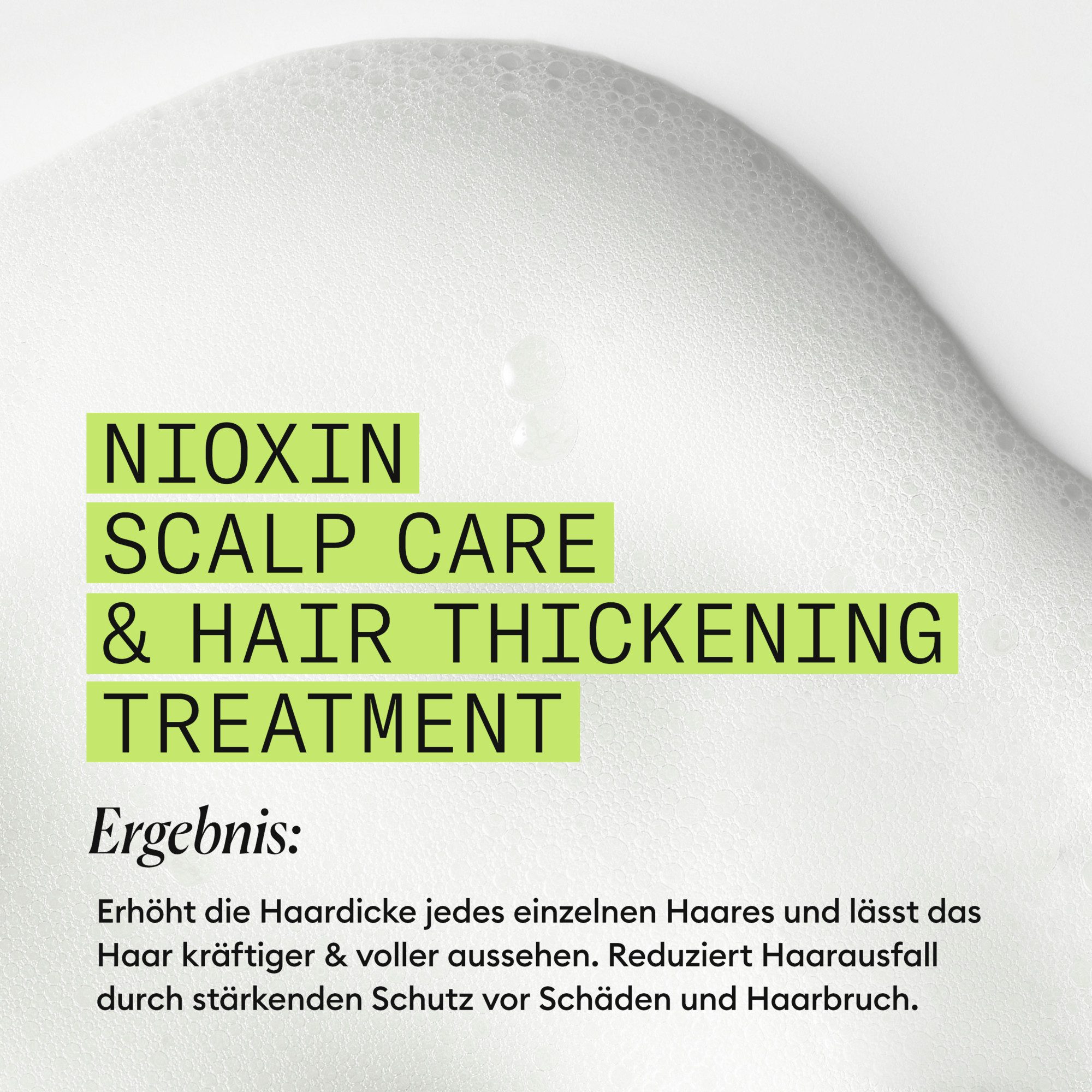 Nioxin Kopfhaut-Pflegelotion NIOXIN SCALP + HAIR SYSTEM 2 TREATMENT, erhöht das Volumen jeder Strähne bei dünner werdendem Haar