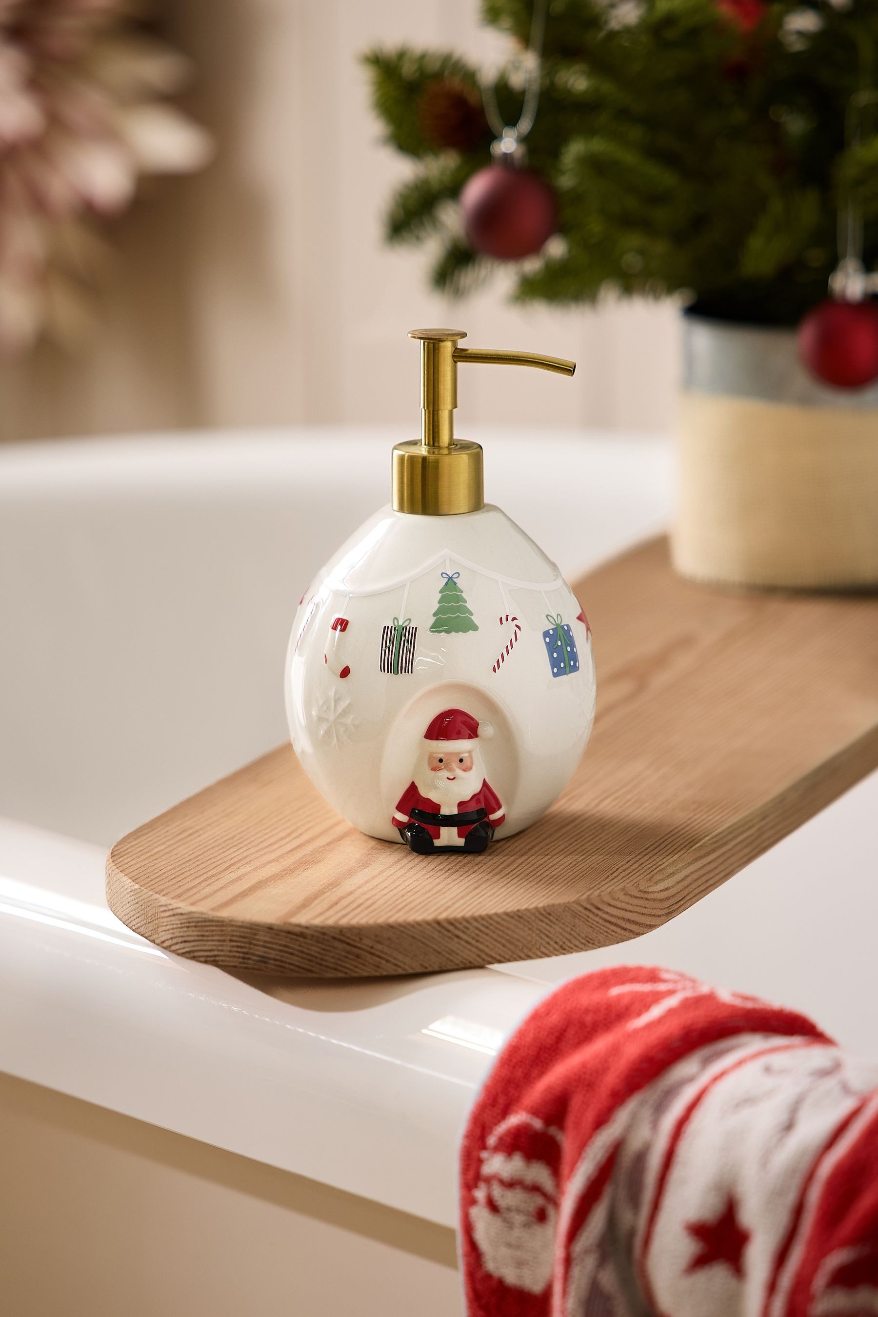Next Seifenspender Weihnachtlicher Seifenspender, Santa