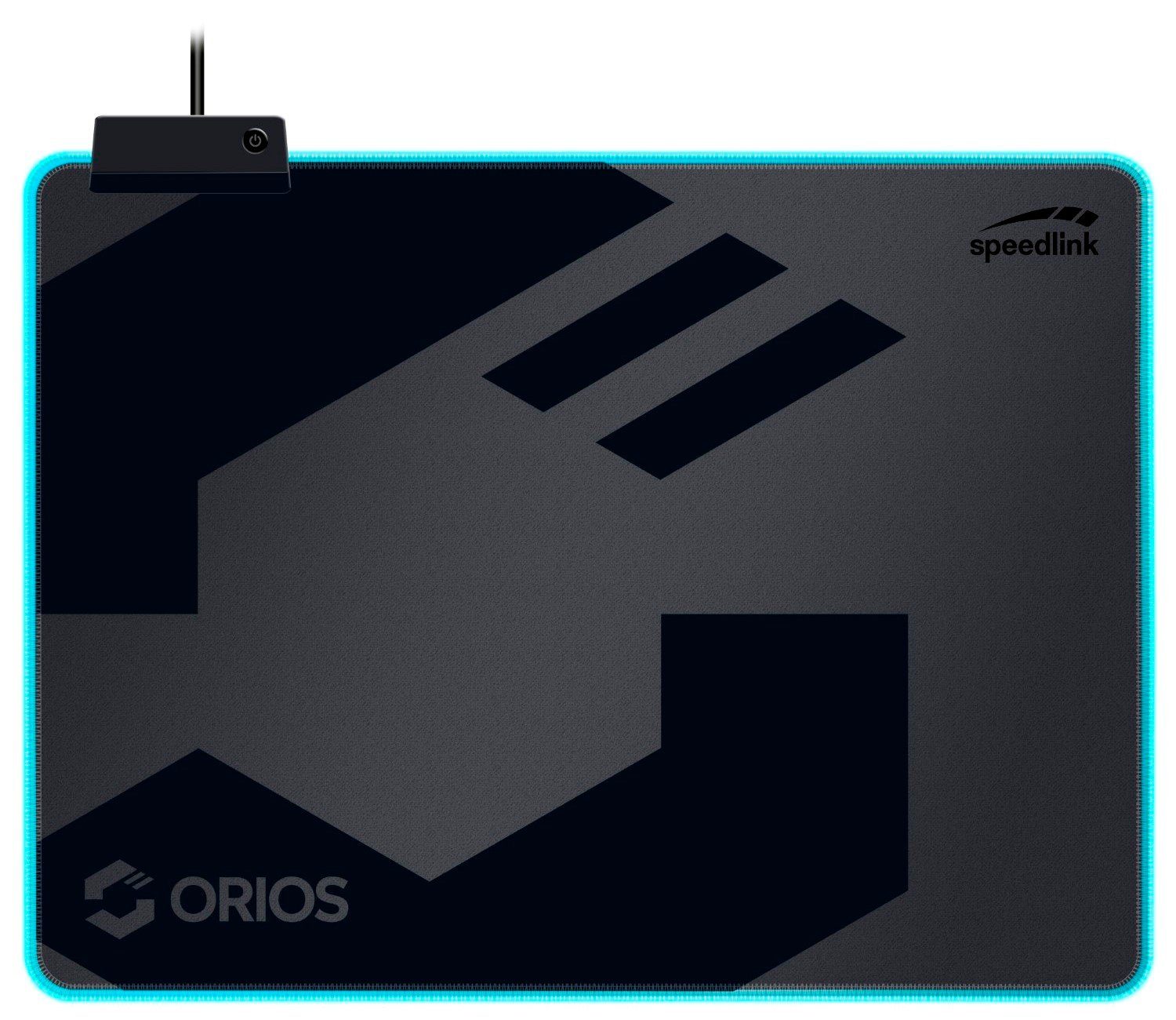 Speedlink Mauspad ORIOS M LED Beleuchtung Gaming Maus-Pad PC, Gaming-Mousepad, Aufrollbar, rutschfest, flach (3mm) – Bild 3 von 5