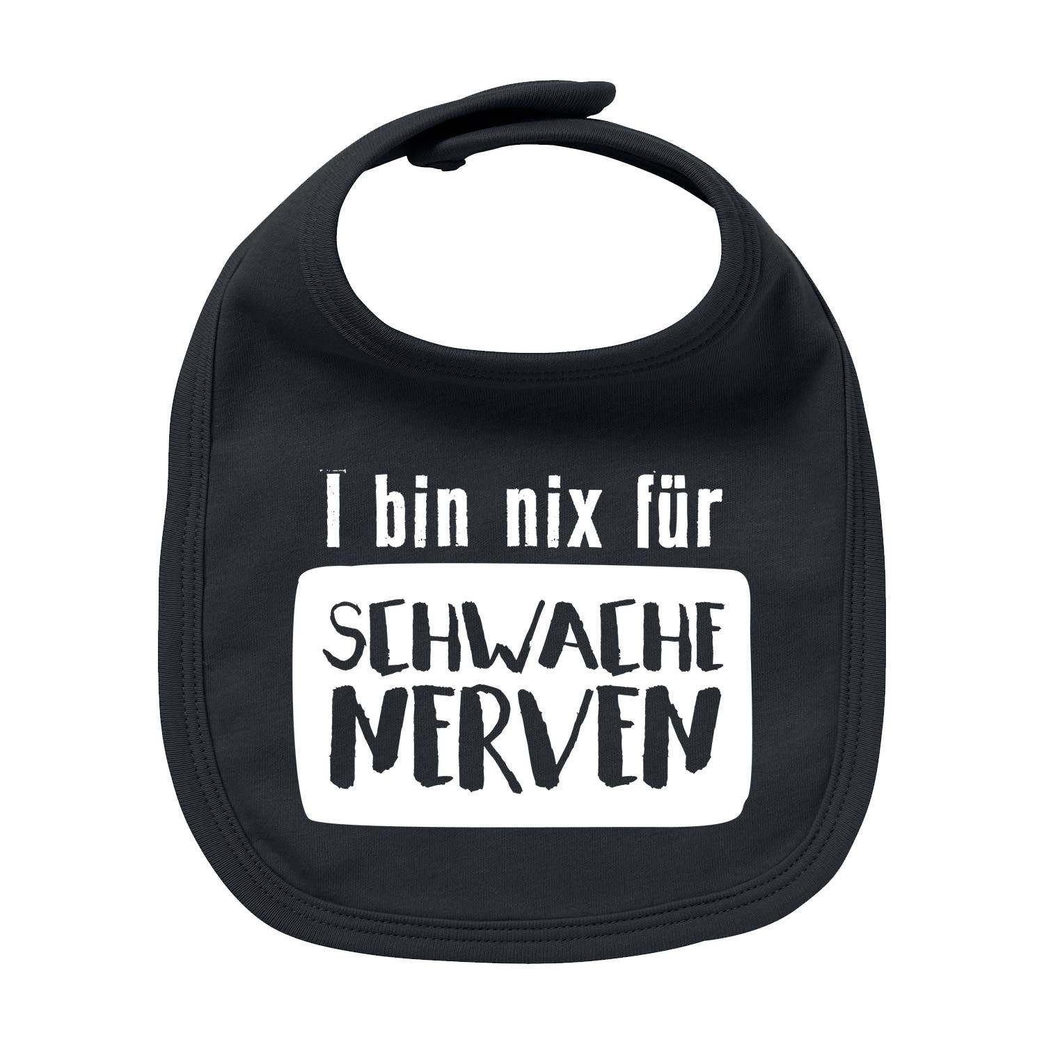 Bavariashop Lätzchen Lätzchen "nix für schwache Nerven"