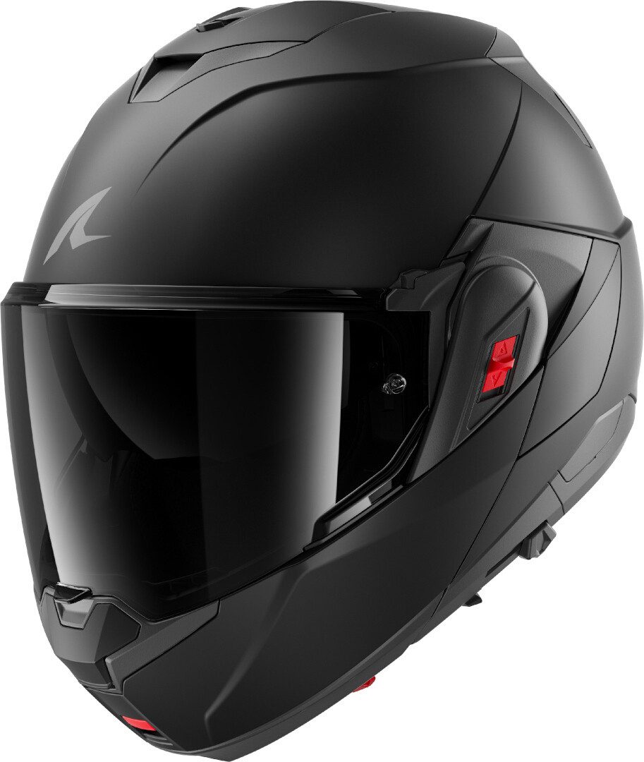 Shark Motorradhelm Oxo Dark Shadow Klapphelm, Integriertes Sonnenvisier