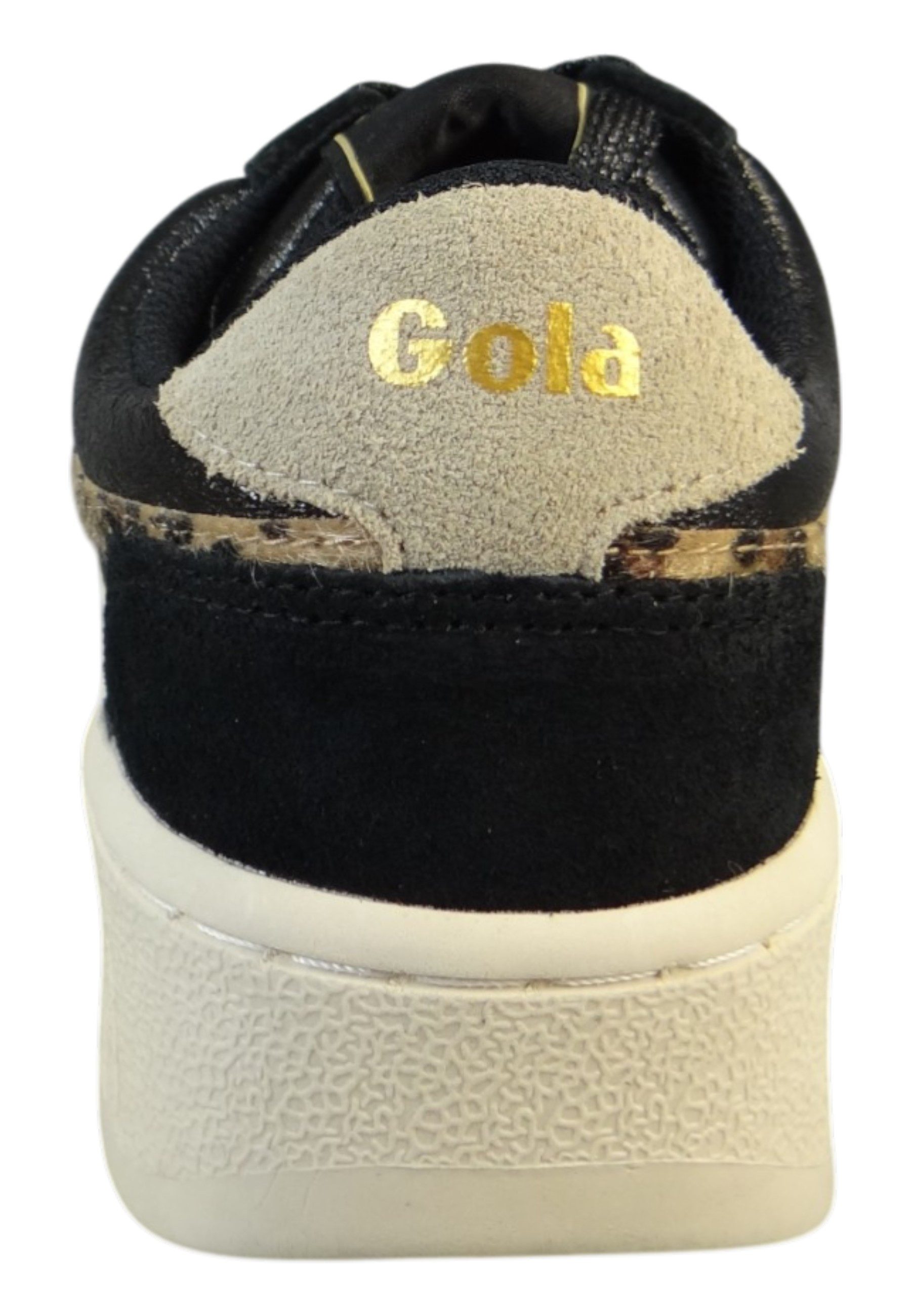 Gola CLB773 BZ Black/Leopoard/Bone Sneaker