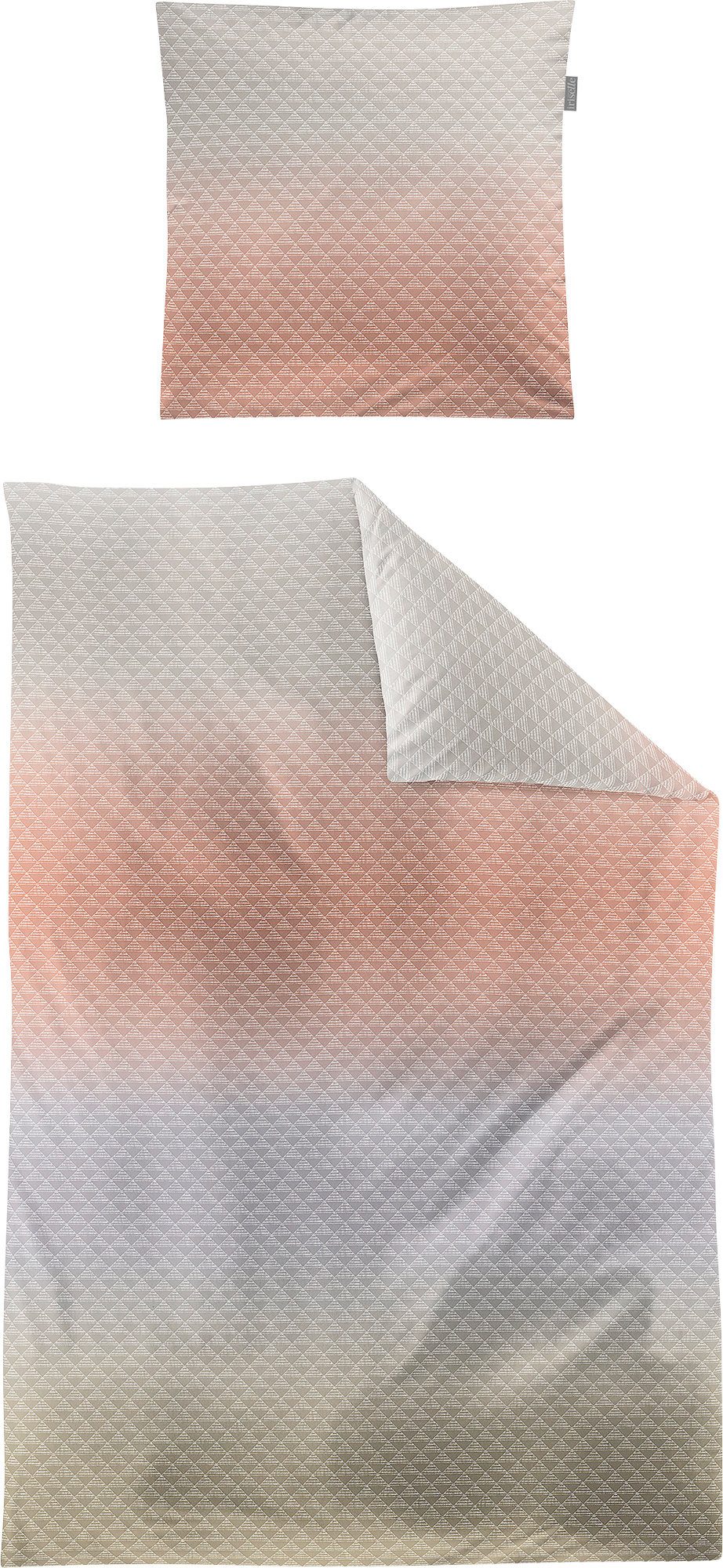 Irisette Bettwäsche Bettwäsche, Baumwolle, Edel-Feinbiber Streifen/Grafik