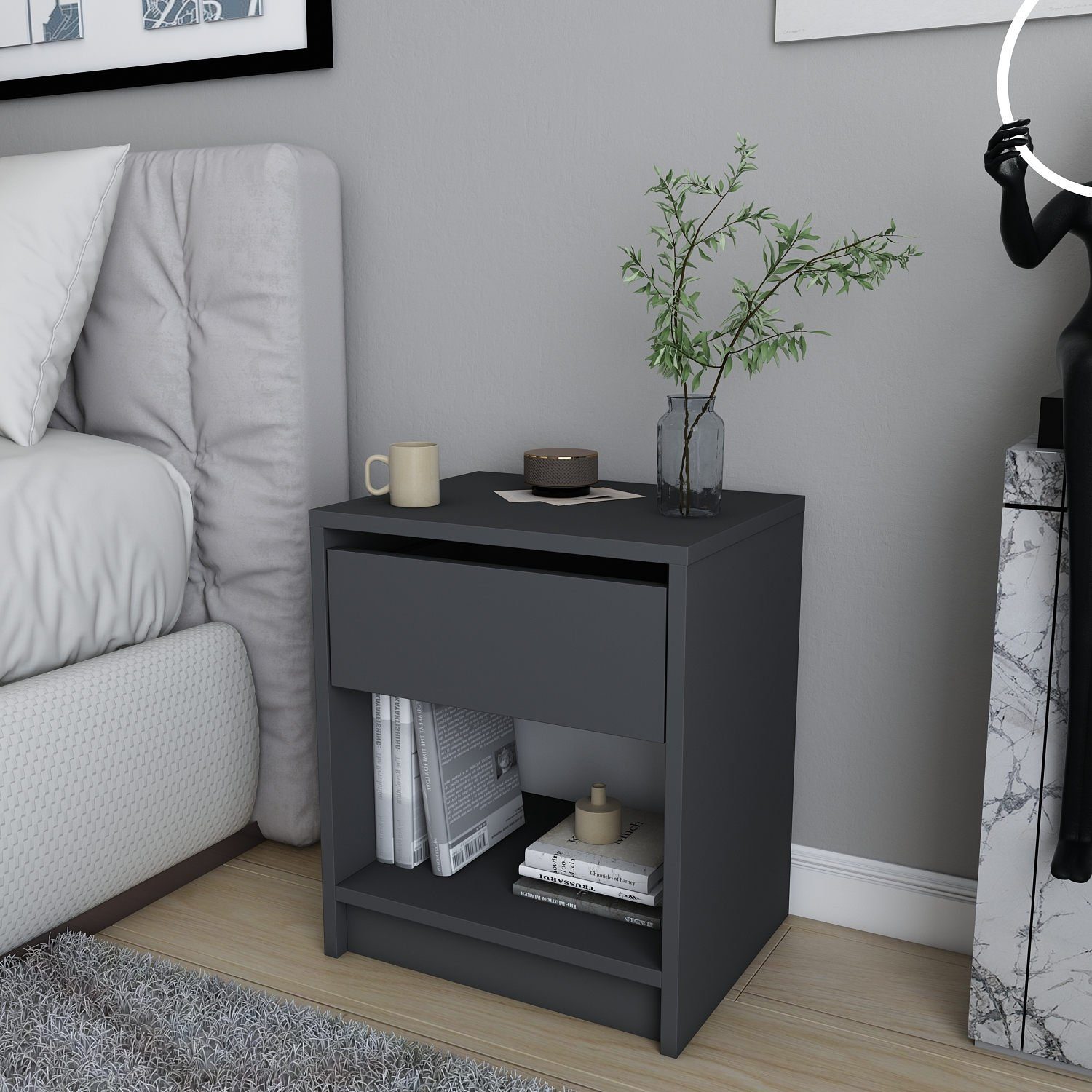Skye Decor Nachtkonsole 100% MELAMINE COATED günstig online kaufen