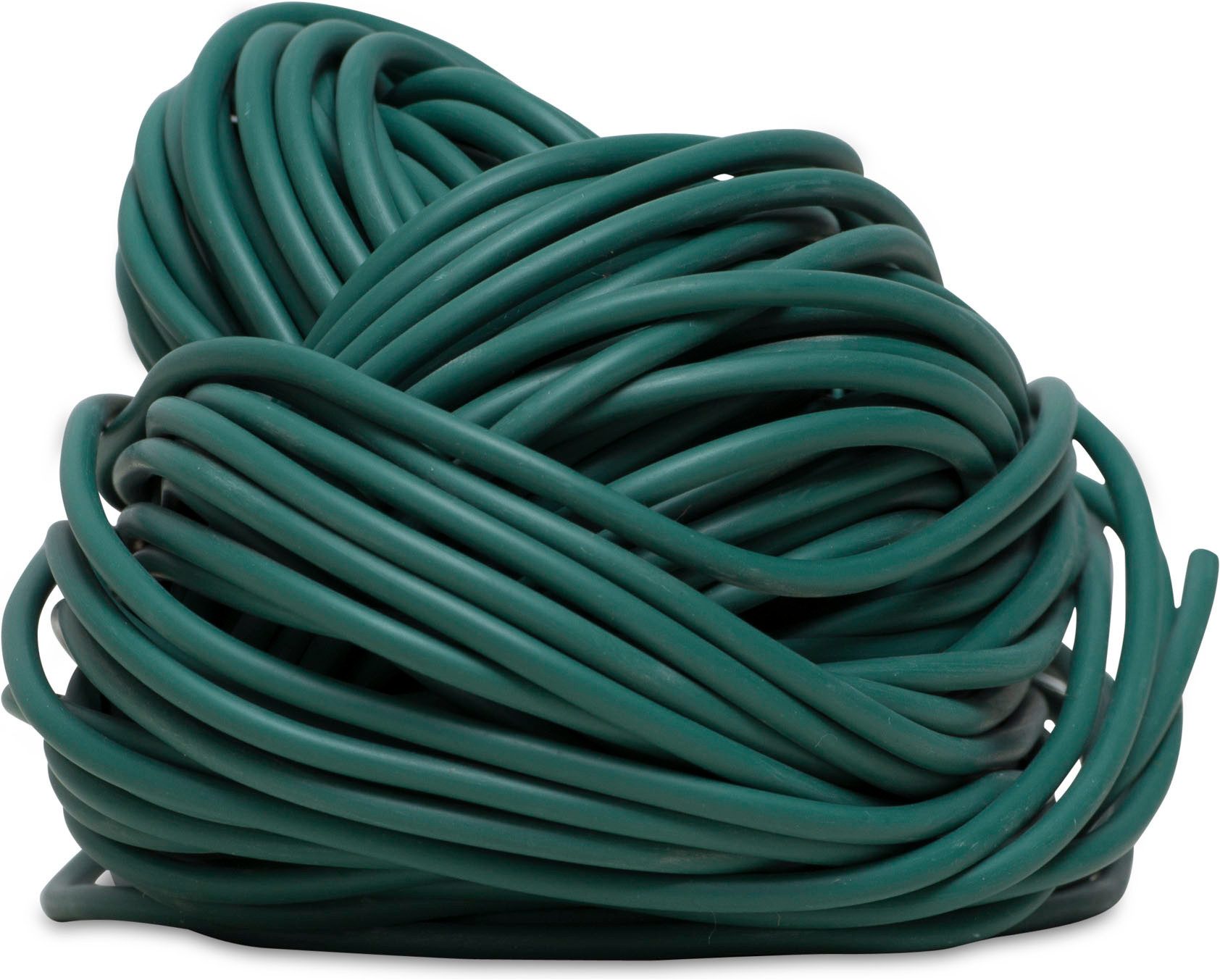 Windhager Pflanzschnur mitwachsend zur flexiblen Besfestigung von Pflanzen an Rankgittern (1-tlg), oder Stäben, Bindeschlauch aus elastischem Kunststoff, grün