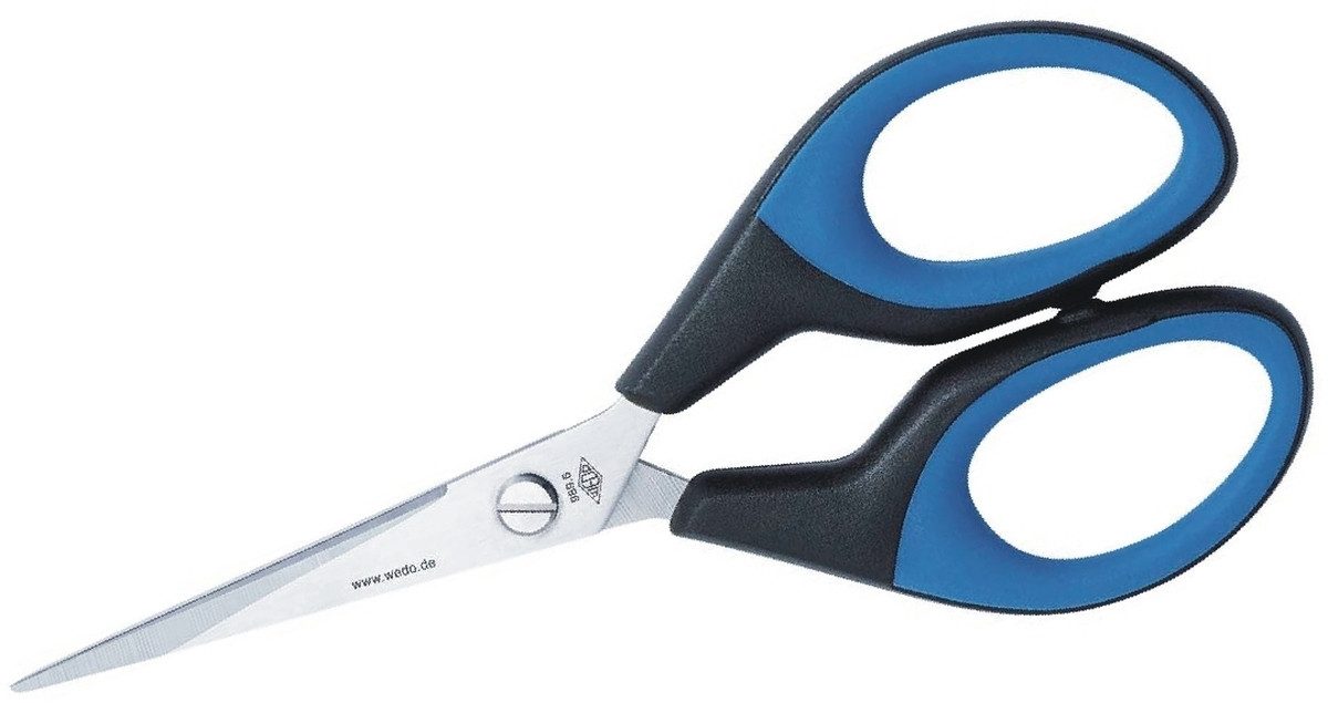 Papierscheren Schere Softcut 15,2 cm schwarz/blau