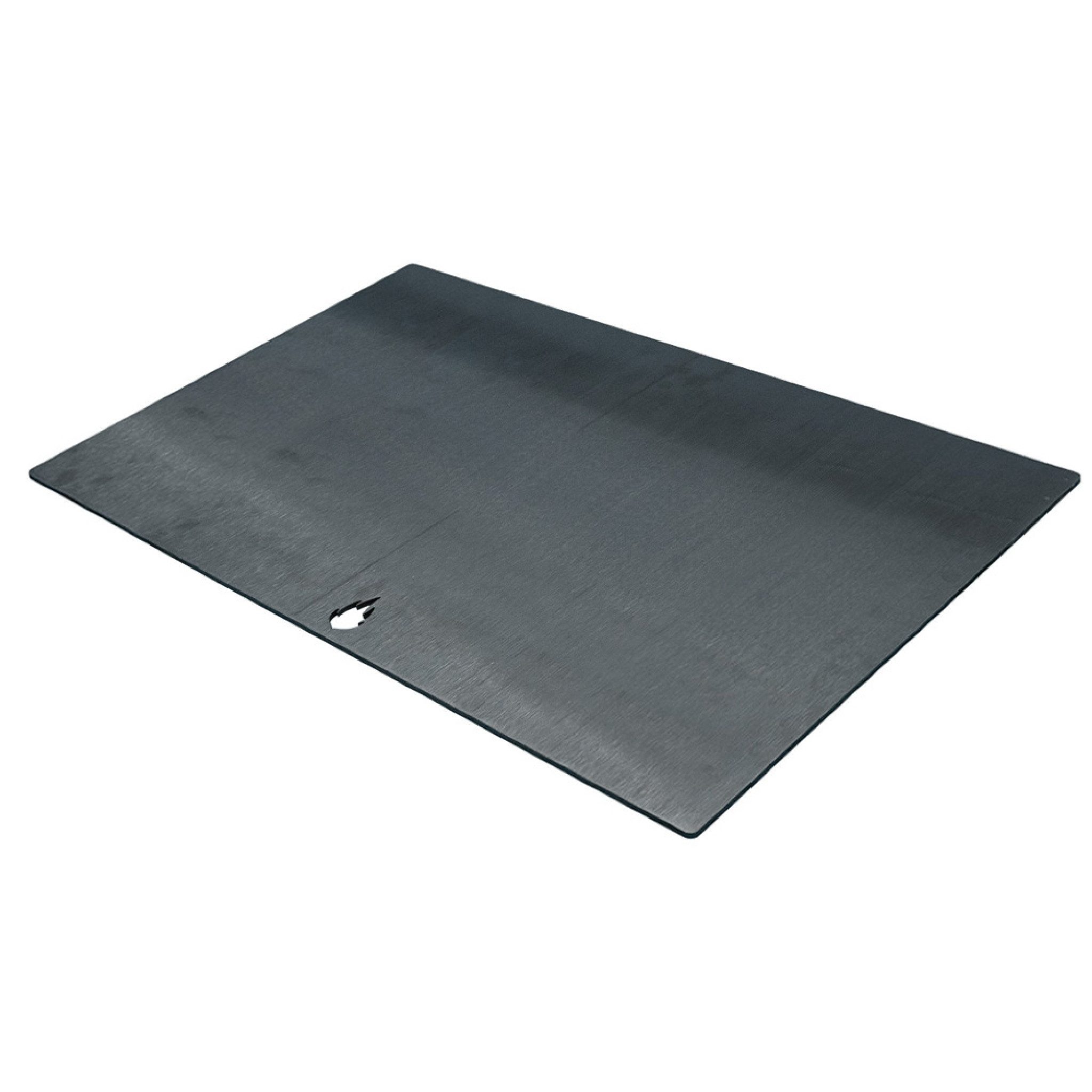 Feuerfest 123 GmbH Grillplatte Grillplatte aus Stahl 38 x 56 cm passend für Tepro**