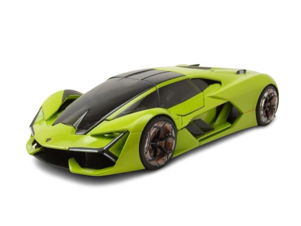 Bburago Modellauto Lamborghini Terzo Millennio 2020 grün, Maßstab 1:24