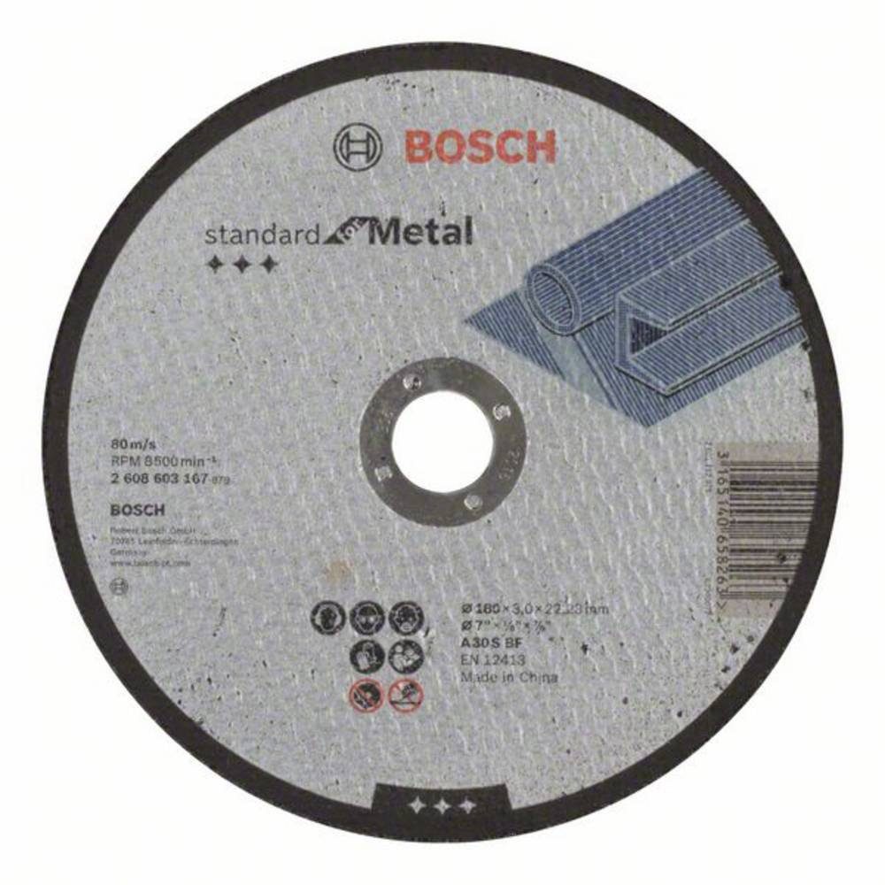 BOSCH Trennscheibe Trennscheibe gerade Standard for Metal A 30 S BF