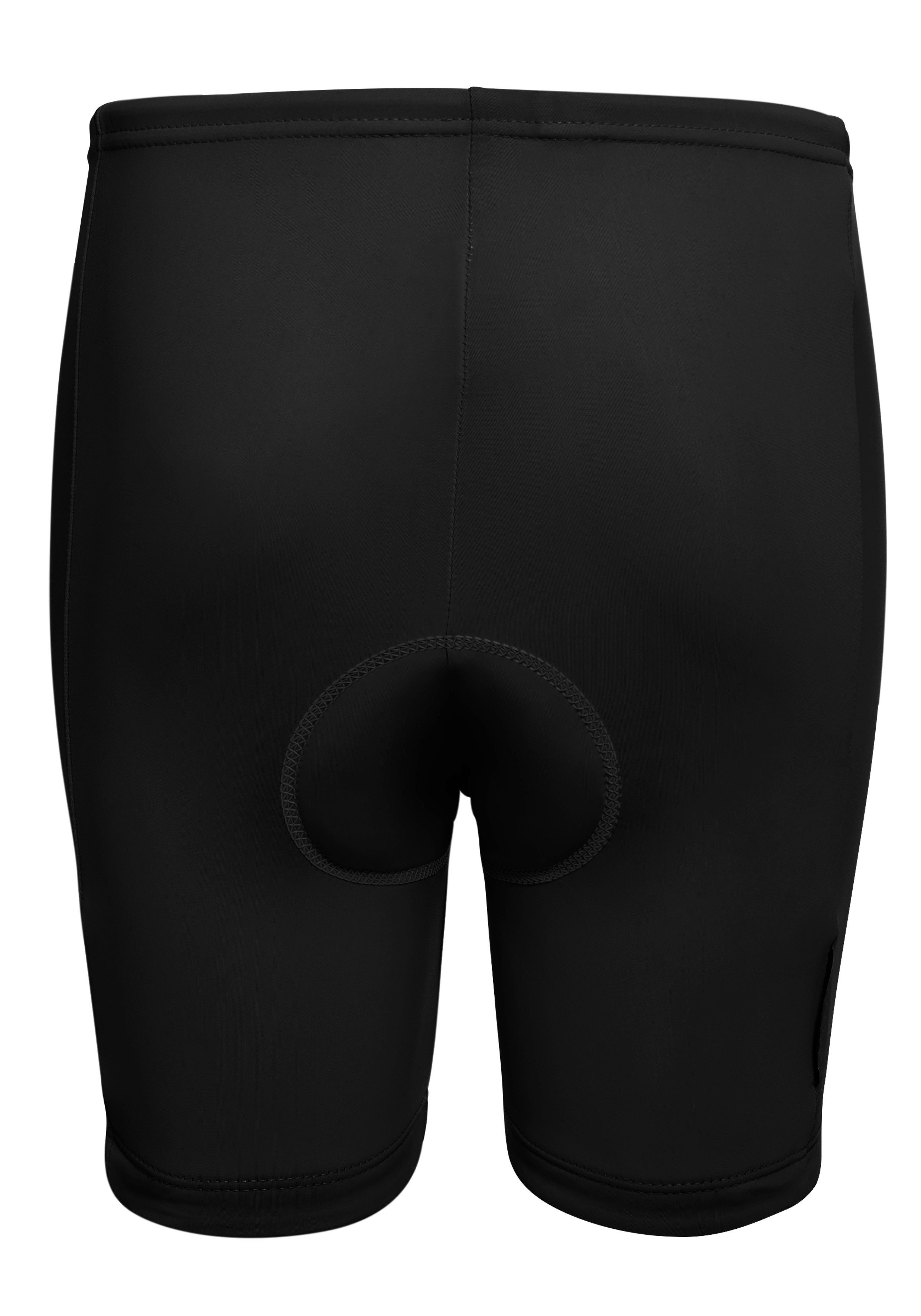 Gonso Fahrradhose Napoli Kinder Radhose mit Sitzpolster, Radlerhose mit Komfortbund, Tight Fit