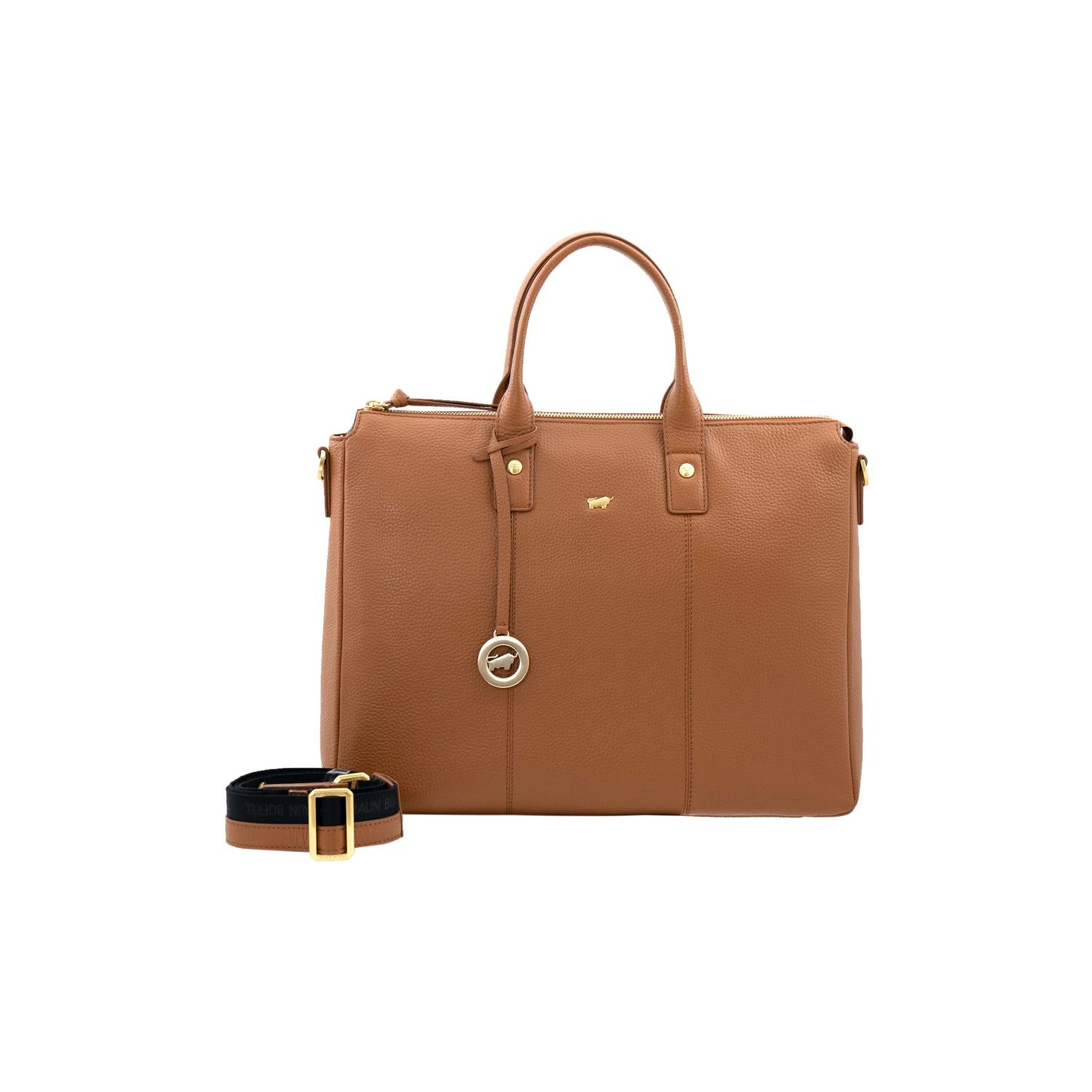 Braun Büffel Laptoptasche HANNA Business Tote cognac