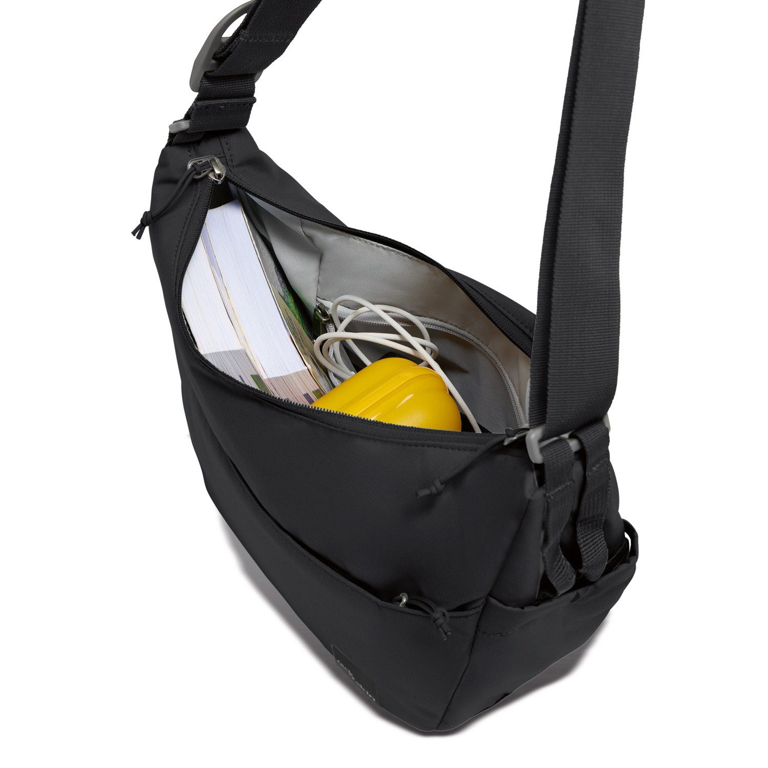 Jack Wolfskin Umhängetasche Jack Wolfskin Umhängetasche Paraiso Black (1, 1-tlg., 1)