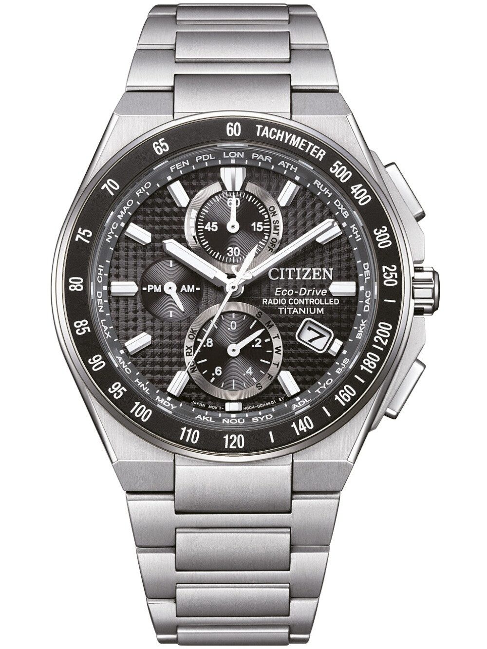 Citizen Quarzuhr Citizen AT8390-55E Herrenuhr Eco-Drive Super Titanium Chronograph Sola Citizen AT8390-55E Herrenuhr Eco-Drive Super Titanium Chronograph Solar 41mm 10ATM
