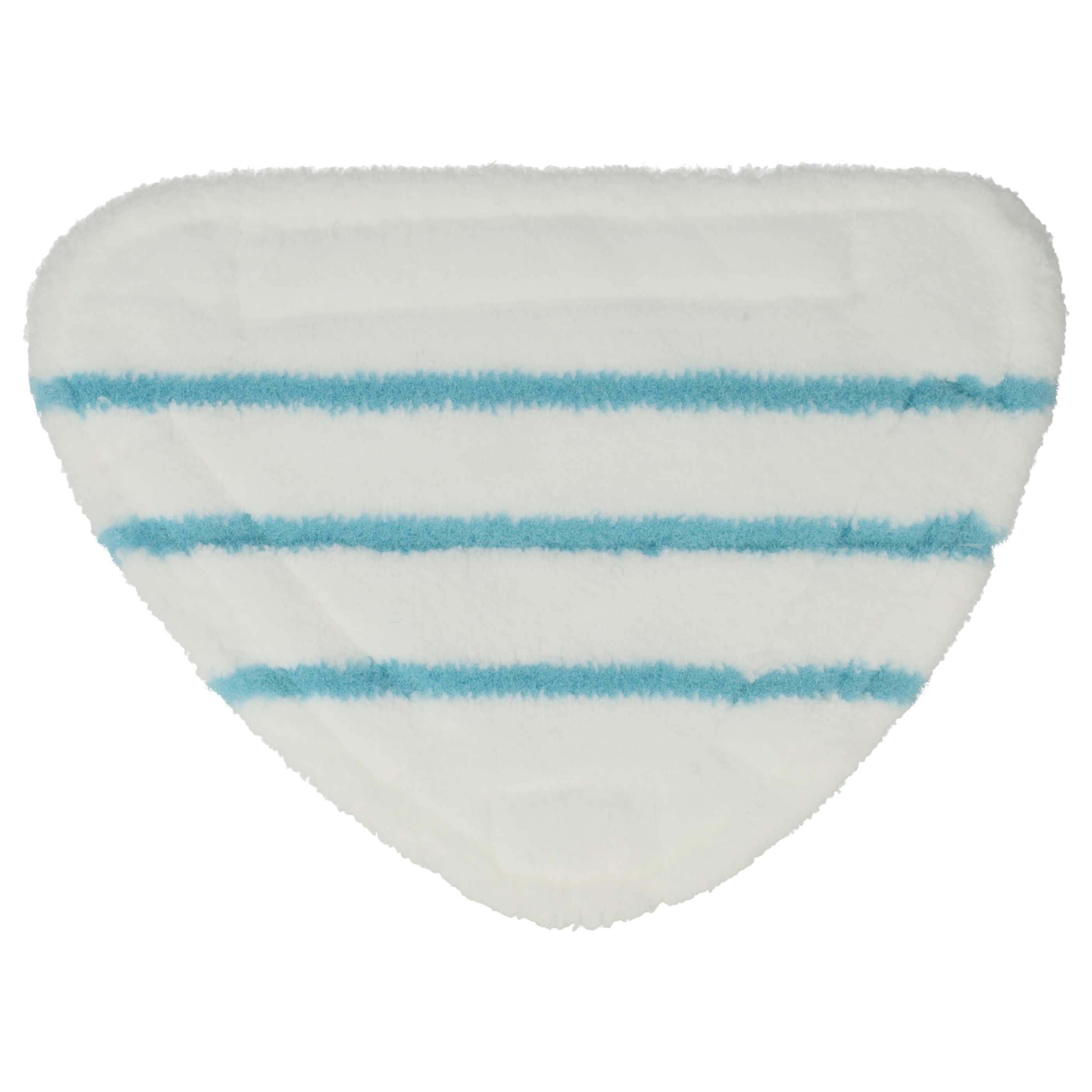 vhbw passend für Silvercrest Dampfreiniger Wischbezug (Polyester / Polyamid, 20.5, Ersatzbezug zur Befestigung an Ihrem Dampfreiniger) – Bild 3 von 5
