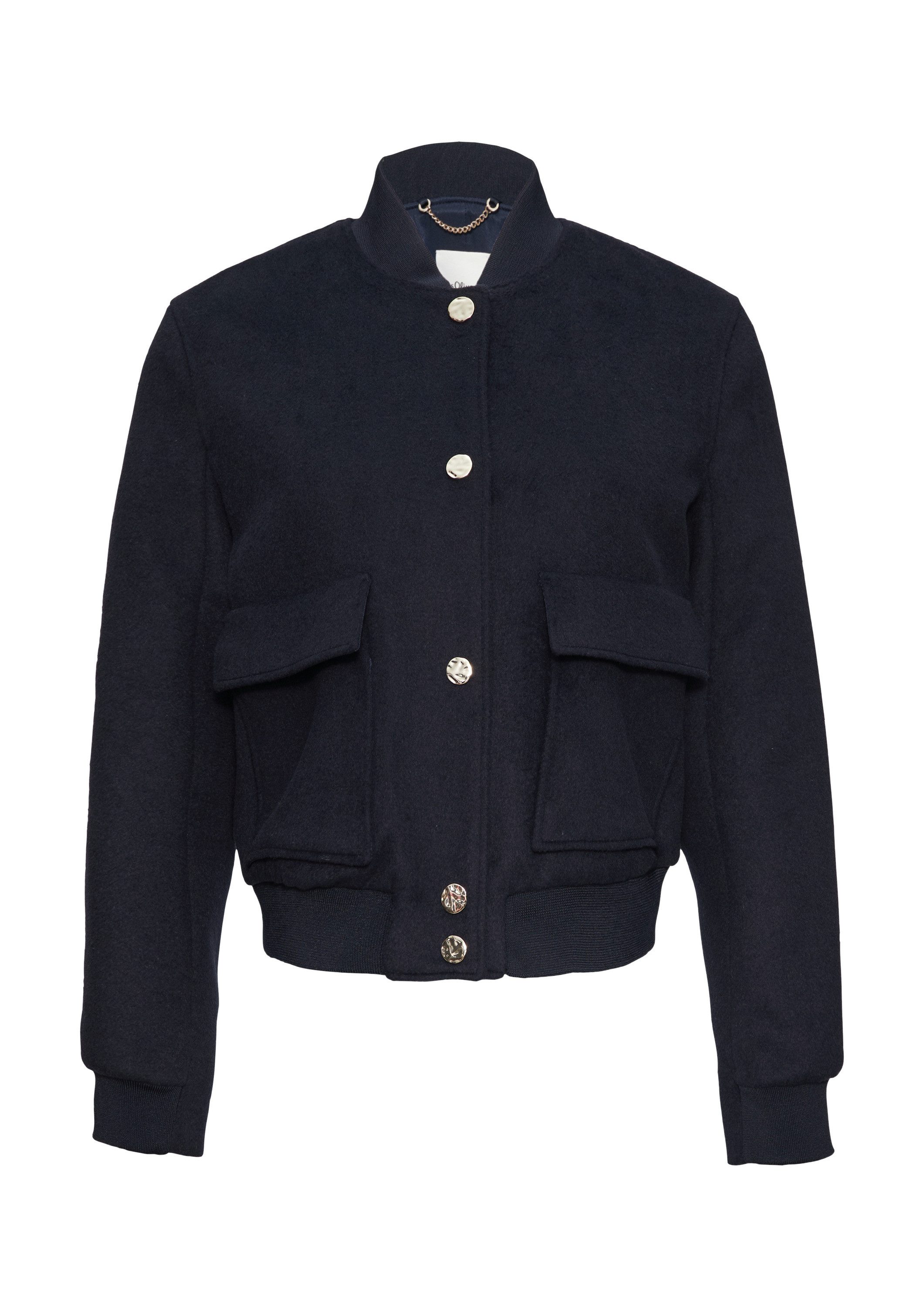 s.Oliver Funktionsjacke Outdoor-Jacke Blouson aus Wollmix günstig online kaufen