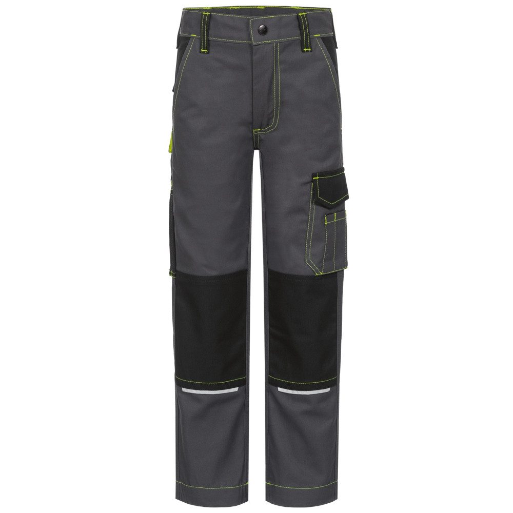Craftland Schutzhose OKE Twill-Kinderhose CRAFTLAND® Grau/Schwarz 22483-170 Gr.170/176 von Craftland