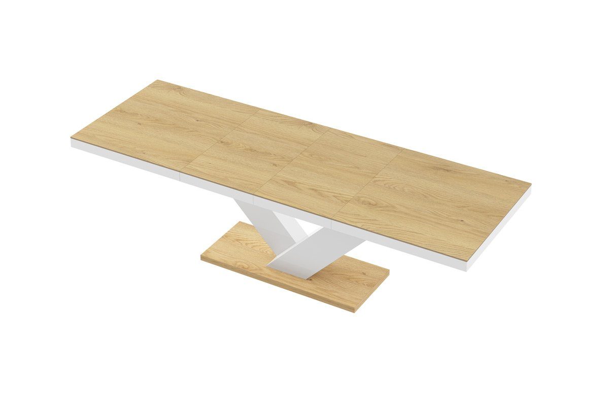 designimpex Esstisch Design HE-999 Eiche Natur günstig online kaufen