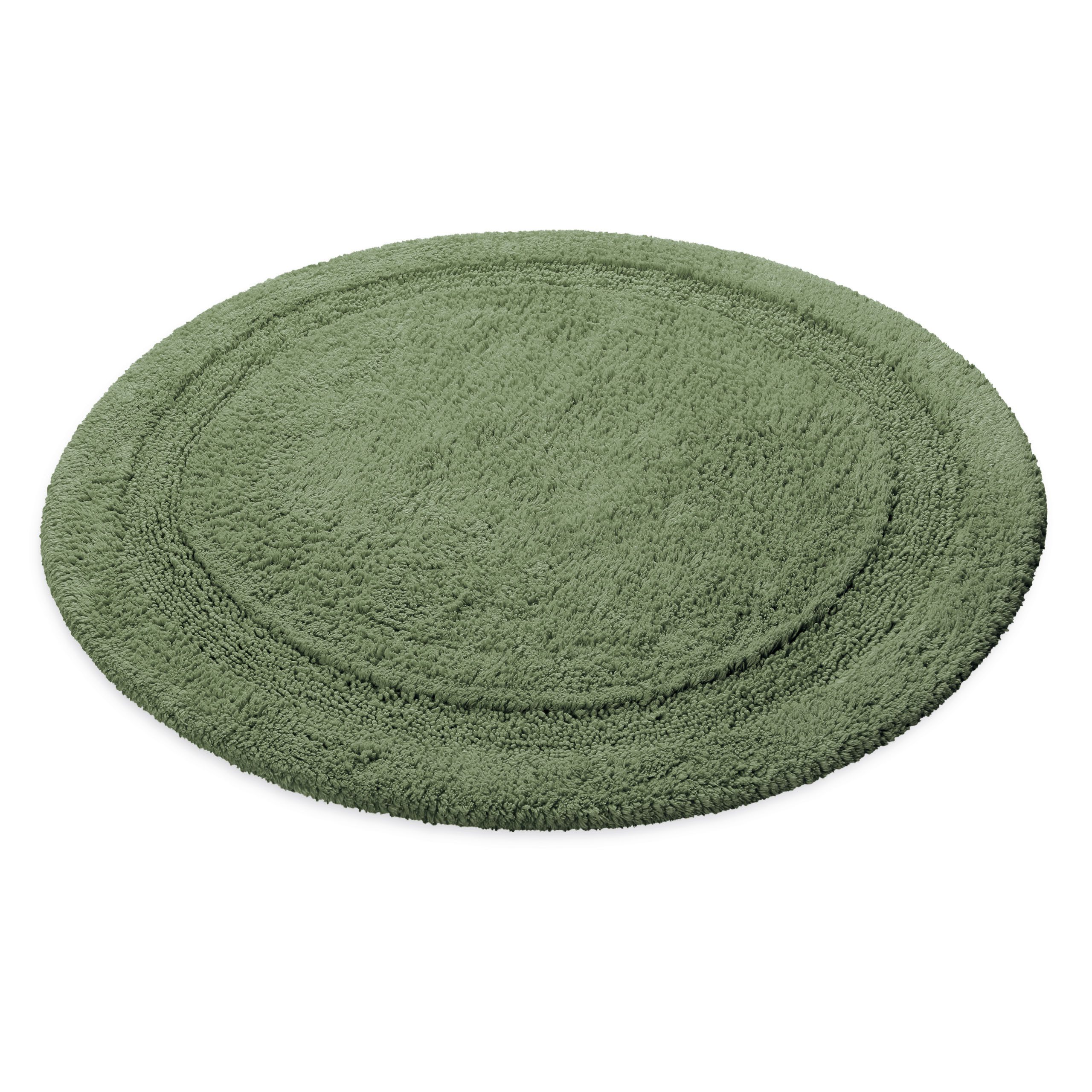 OTTO home Badematte Meellor, uni, viele Farben, Badvorleger, Badezimmer Teppich, Höhe 20 mm, rutschhemmend beschichtet, fußbodenheizungsgeeignet, Baumwolle, run – Bild 2 von 5