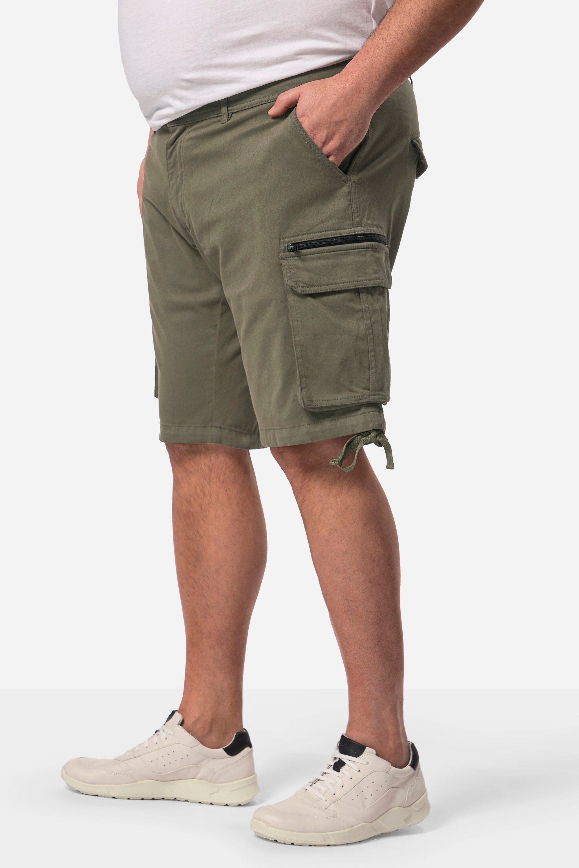 Men Plus Bermudas Cargo-Bermuda Bauchfit viele Taschen – Bild 5 von 5