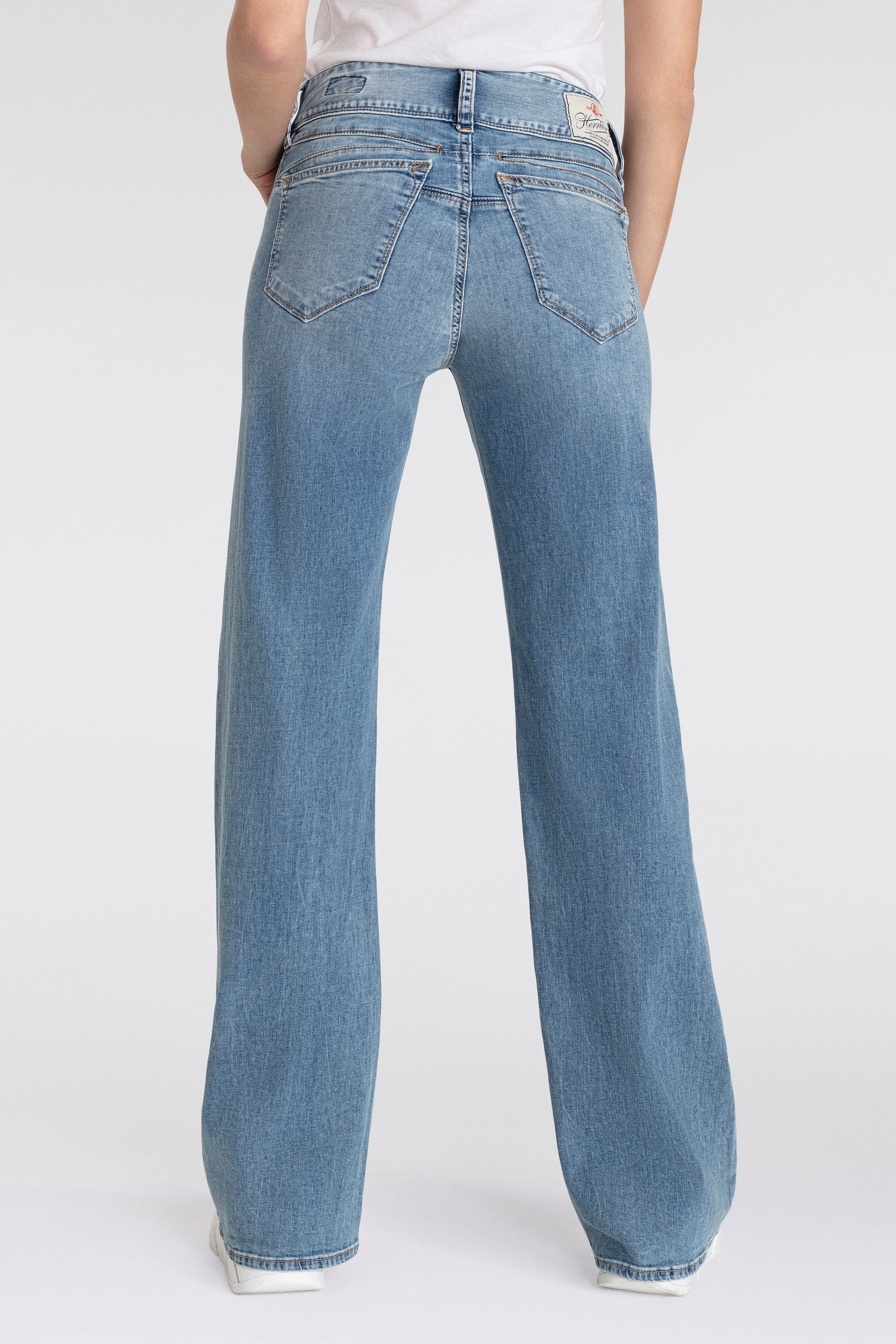 Herrlicher Bootcut-Jeans Prime New Denim Light mit Stretch günstig online kaufen