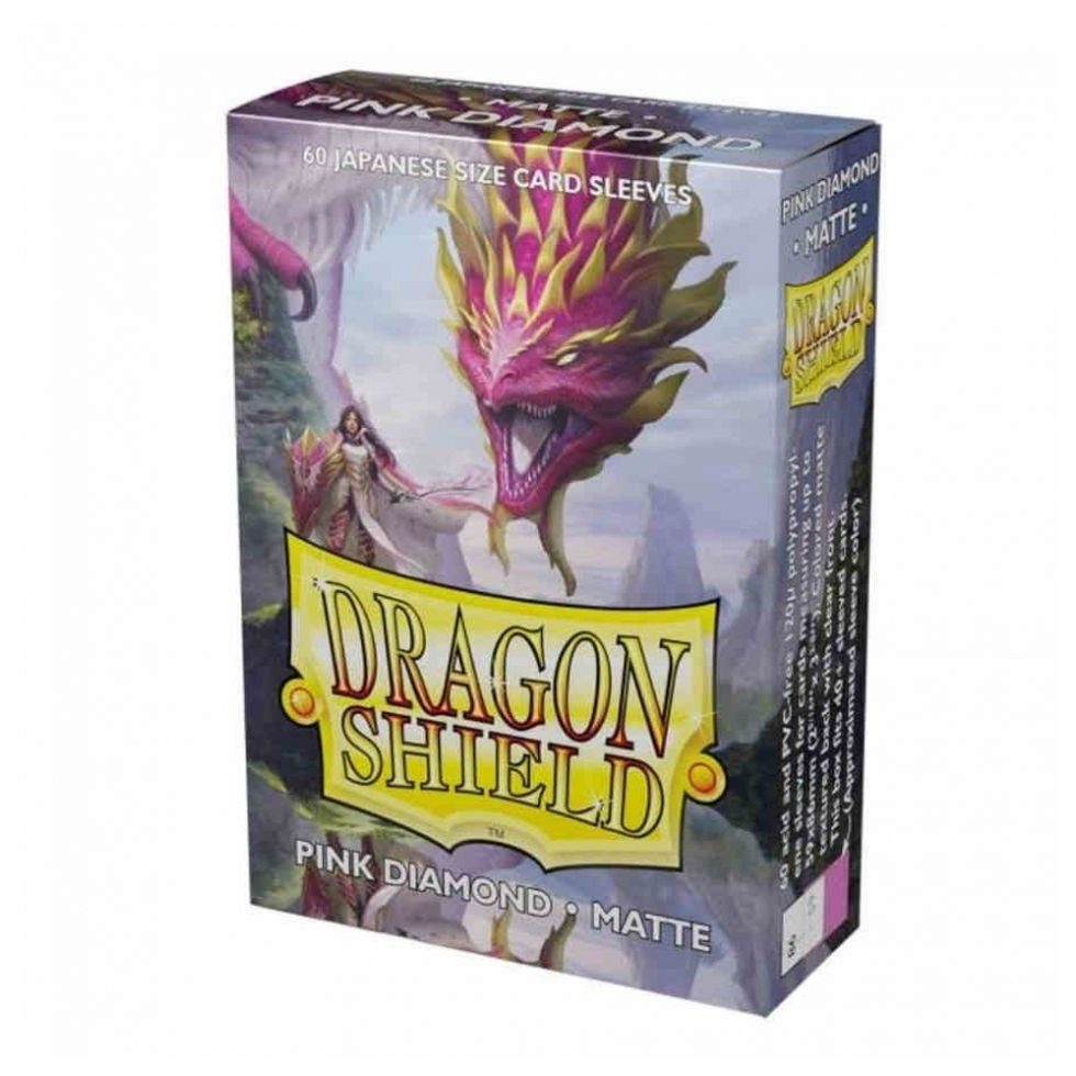 Arcane Tinmen Spiel, Dragon Shield - Japanese Matte - Pink Diamond(60)