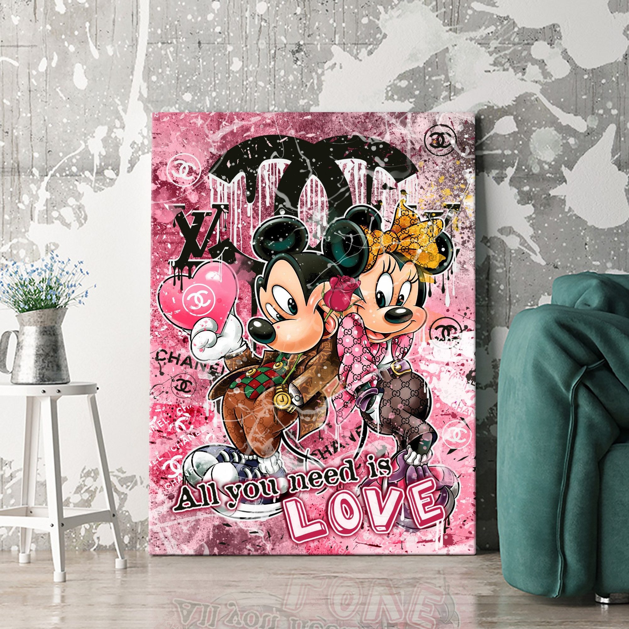 Artmazing Leinwandbild All You Need Is günstig online kaufen