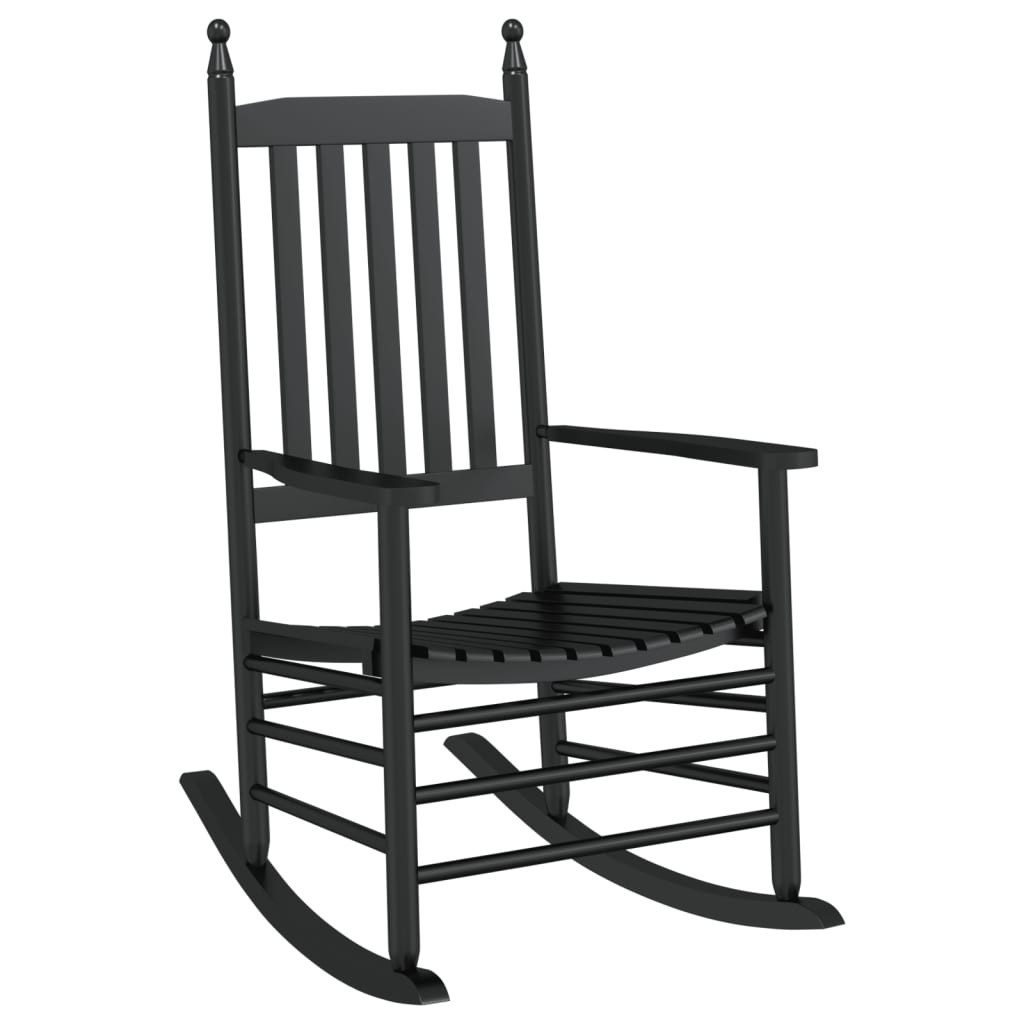 vidaXL Gartenstuhl Schaukelstuhl mit Gebogener Sitzfläche günstig online kaufen