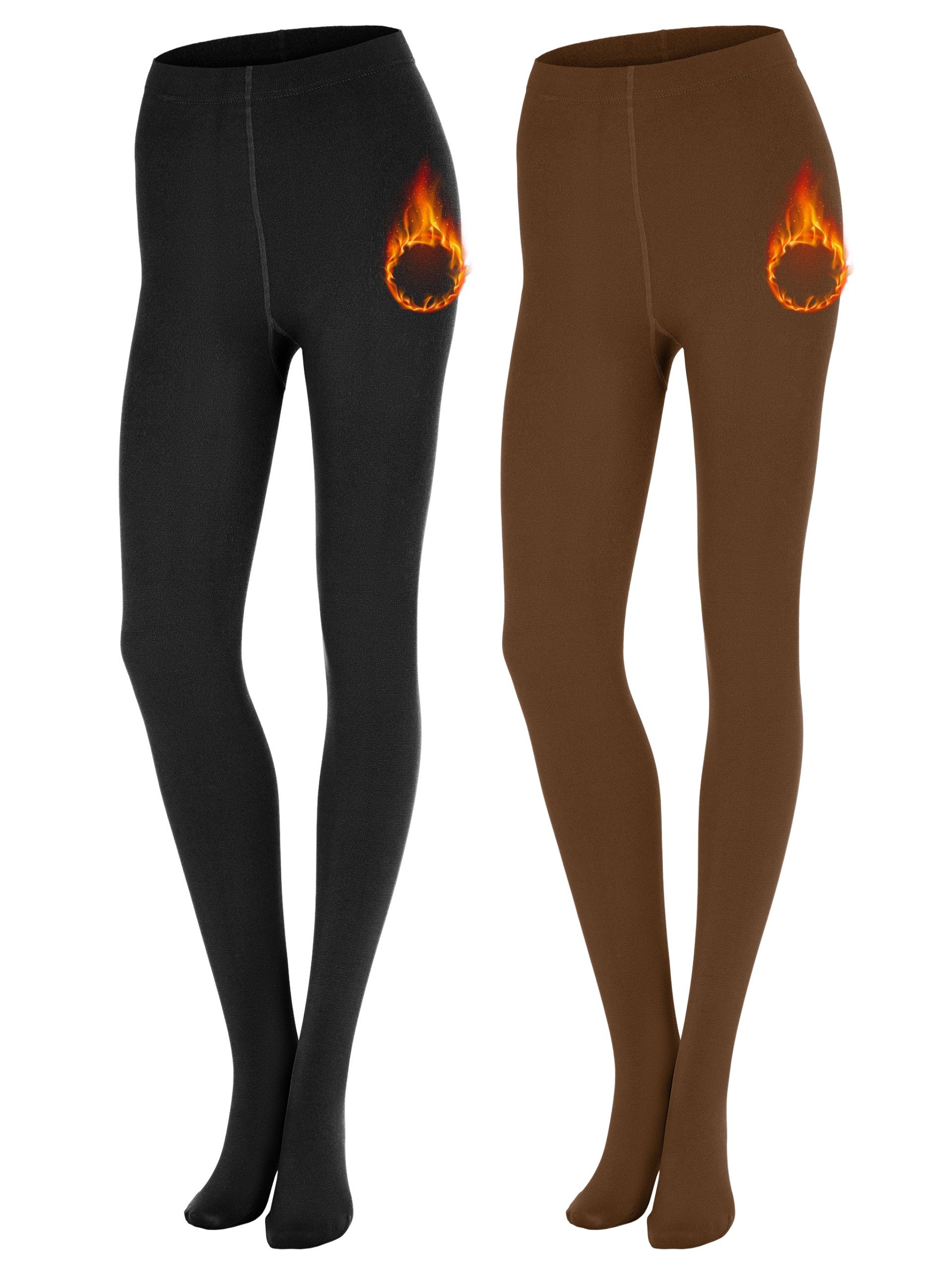 Merry Style Strumpfhose 2er Pack Strumpfhosen Damen Winter Wärme Tights Gef günstig online kaufen