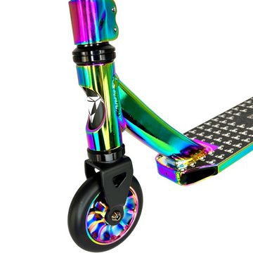 BEWEGT Stuntscooter Bewegt Evo Attack Kleinkinder Stunt-Scooter H=74cm Neochrom