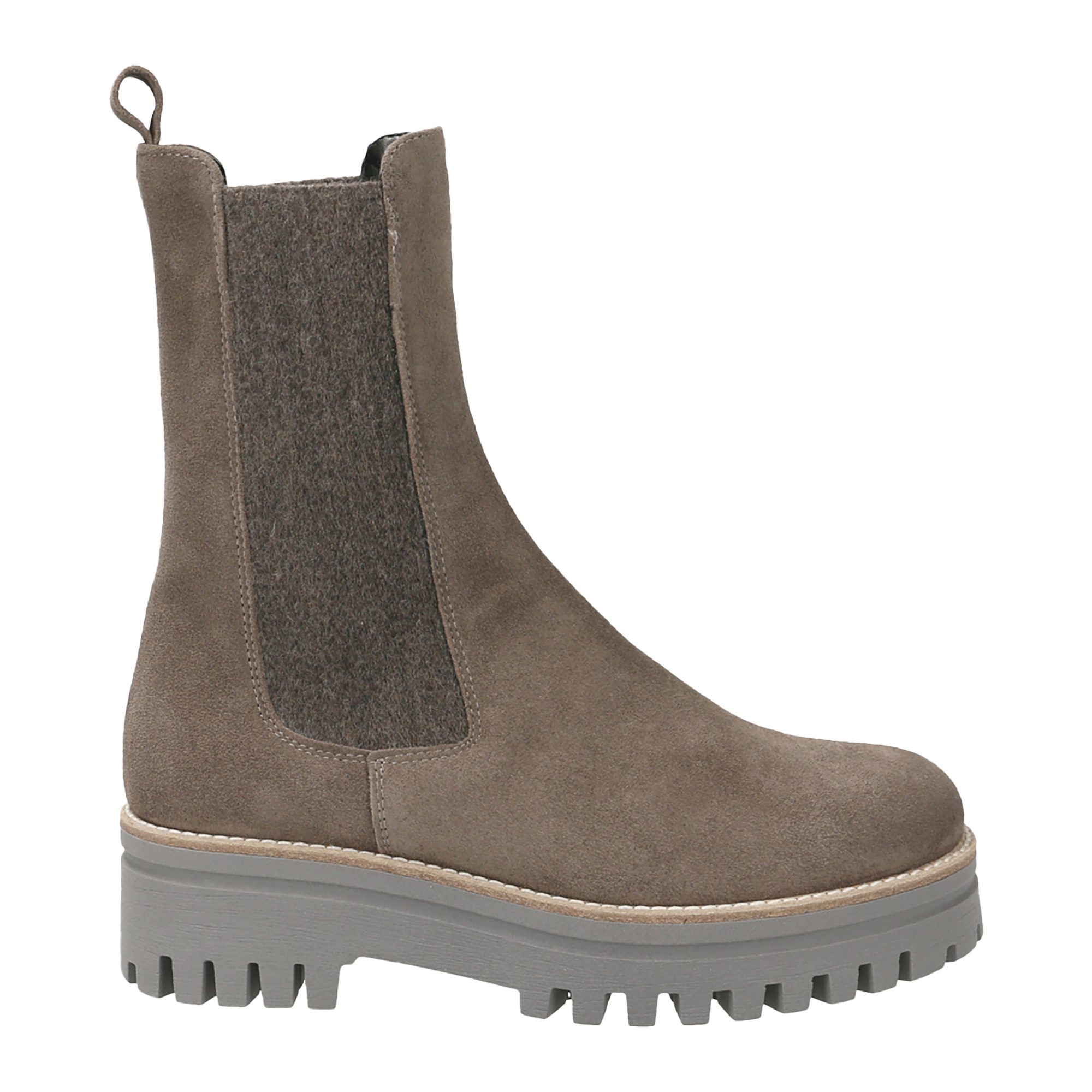 Lüke Schuhe AMY FANGO, Chelsea Boots, Stiefeletten, Braun, Damen Stiefelette