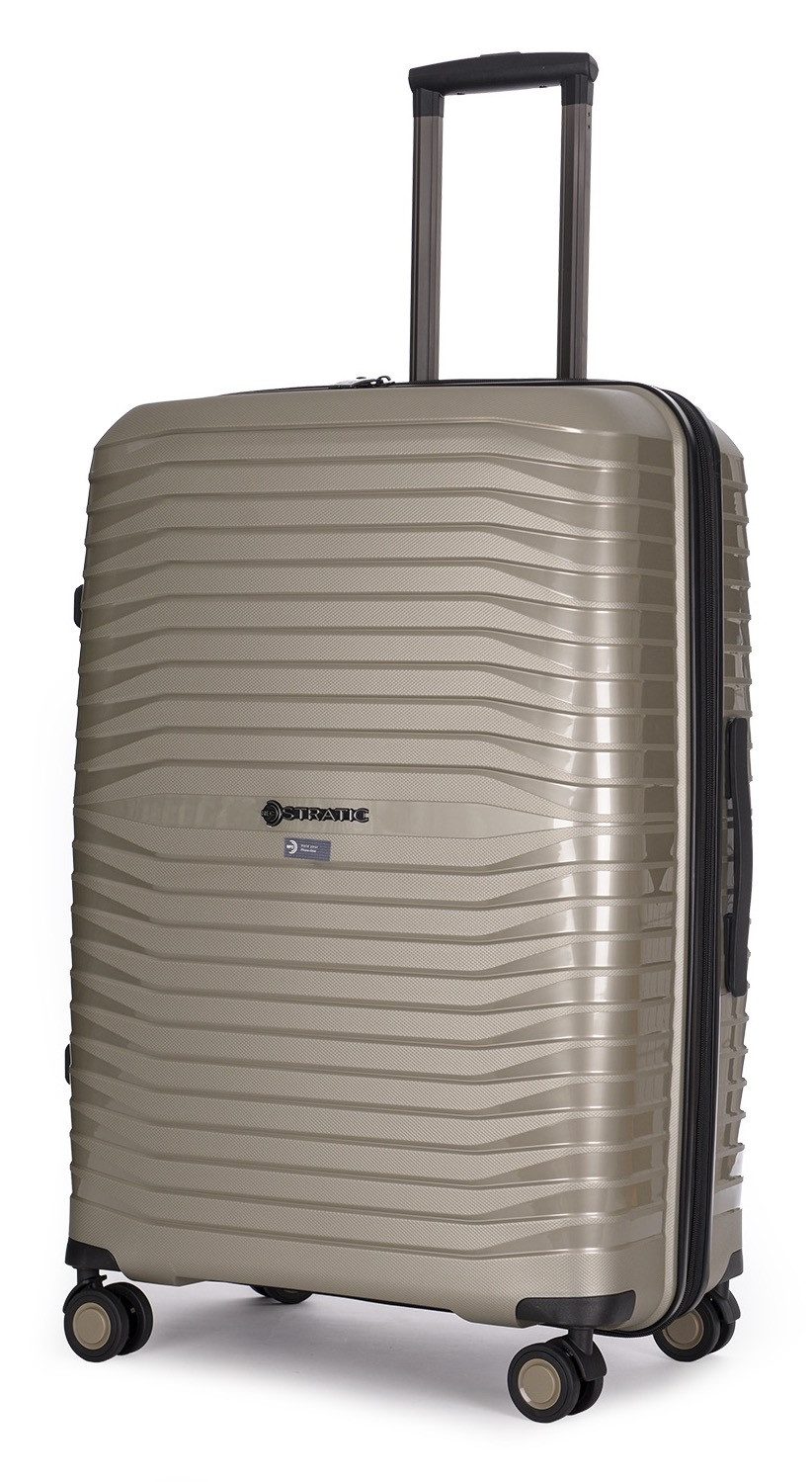 Stratic Trolley BRIGHT+ Чемоданы L, 4 Rollen, Hartschalenkoffer Trolley TSA-Zahlenschloss STRATIC CONNECT NFC-Chip
