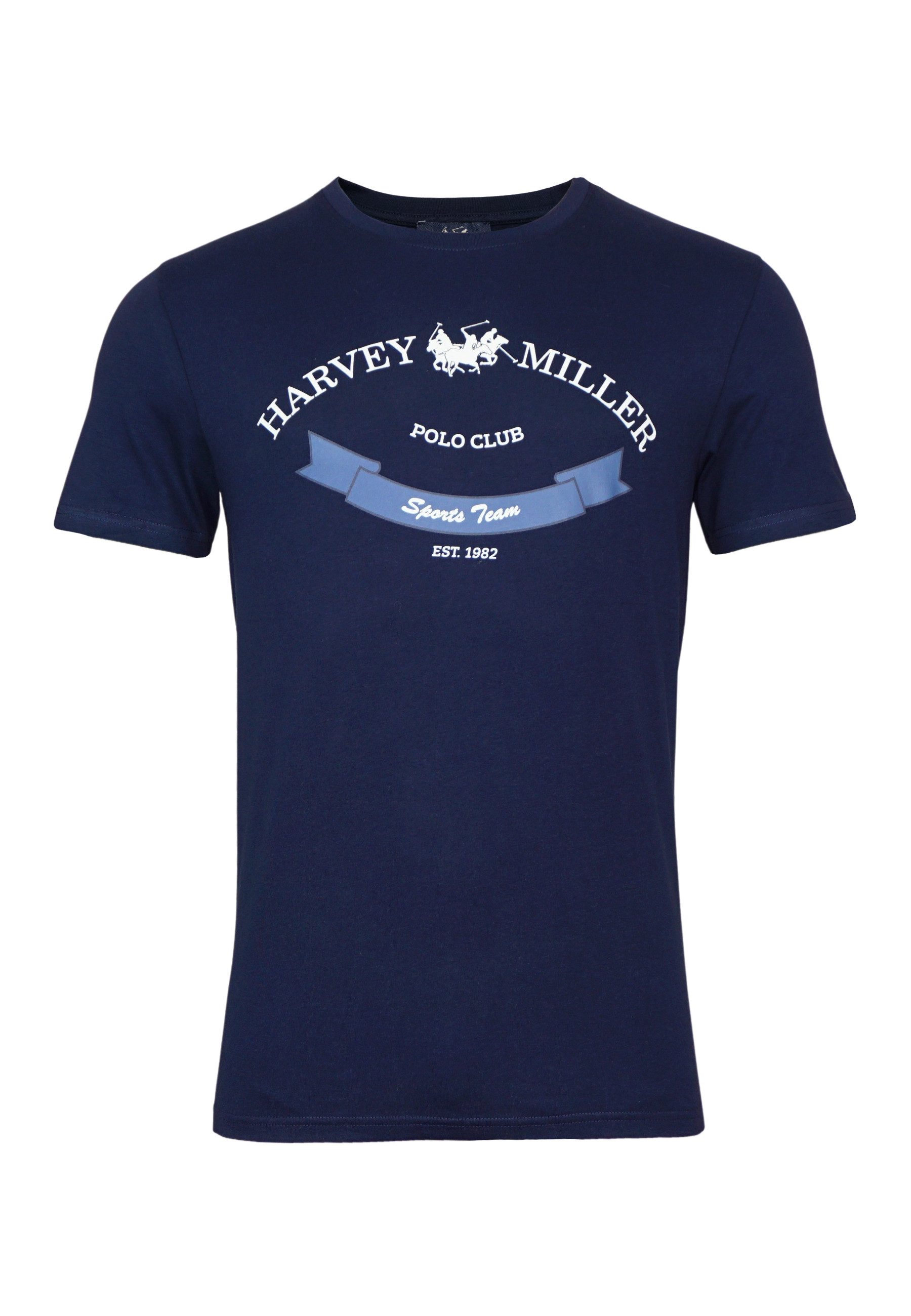Harvey Miller T-Shirt T-Shirt Kurzarmshirt Sports günstig online kaufen