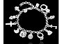 LK Trend & Style Bettelarmband »mit 13 sehr schönen Anhänger. Krone, Ring, Herz, Kreuz und viele mehr. Schlichter Modeschmuck der verzaubert.« (1-tlg), Bild 1
