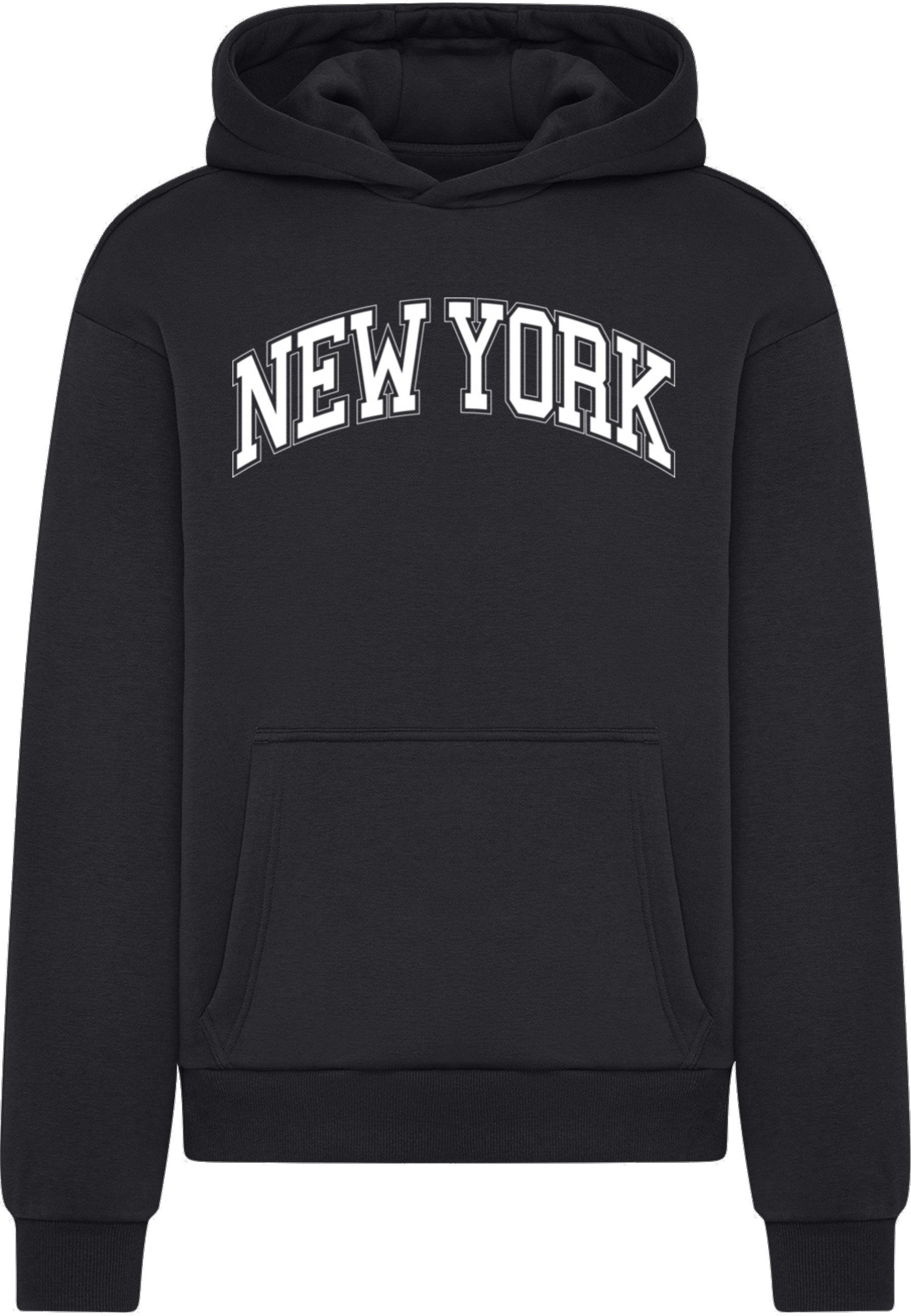 Kapuzensweatshirt MisterTee New York Fluffy Hoody