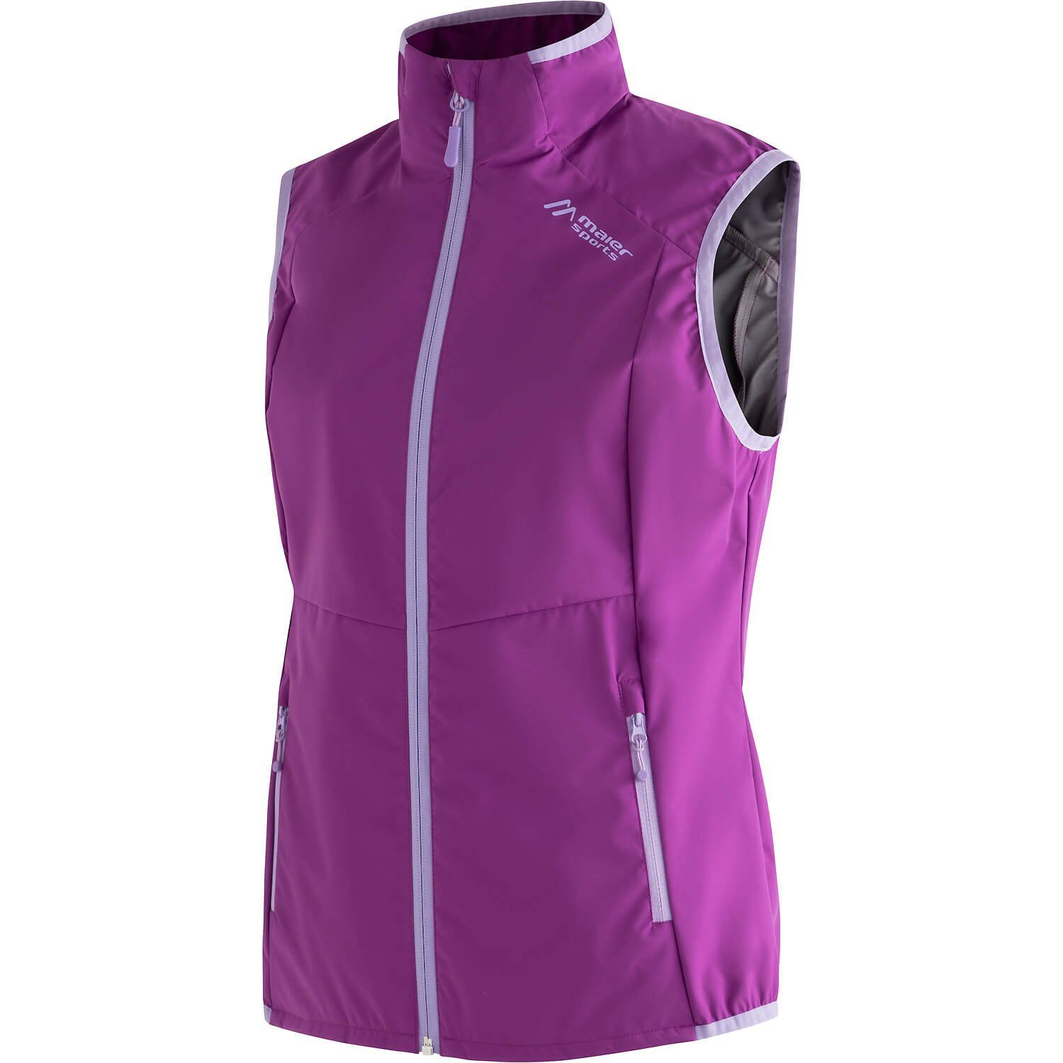 Maier Weste Brims Violett Sports Softshelljacke