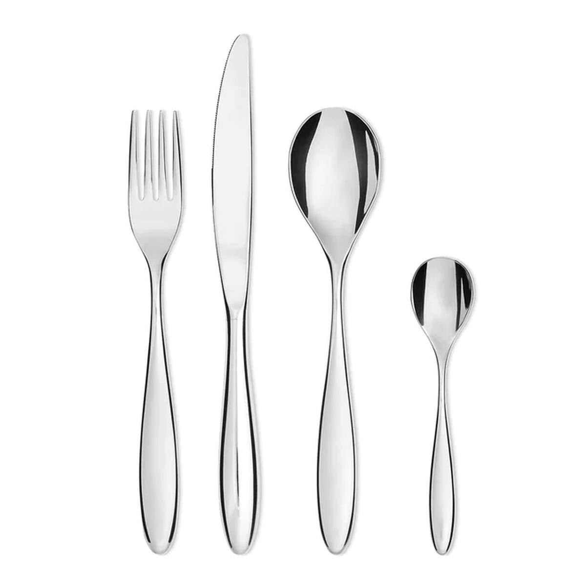 Alessi Besteck-Set Mami 24-teilig (24-tlg), Edelstahl 18/10