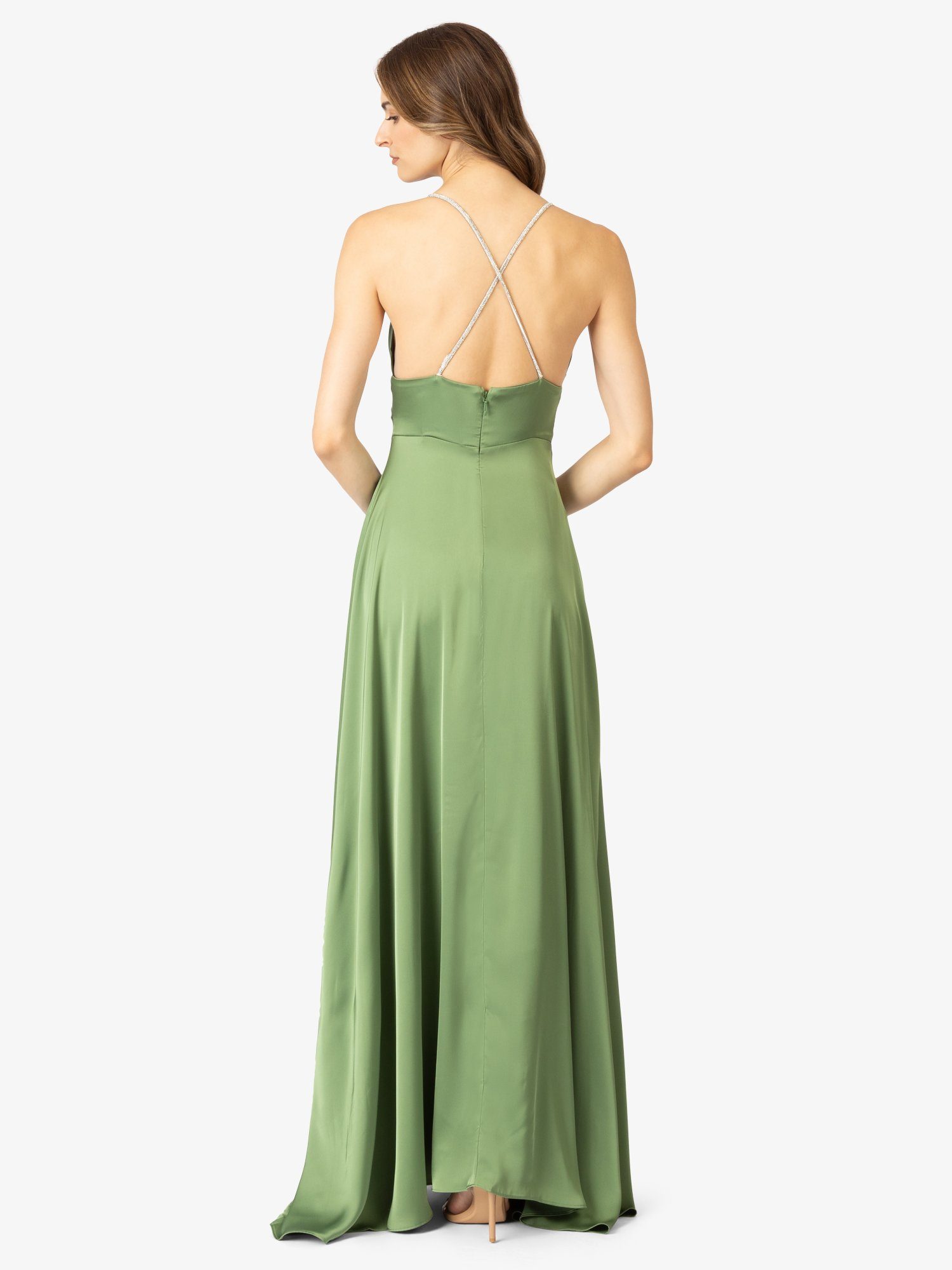 Stil Apart elegantem Abendkleid mit hellgrün