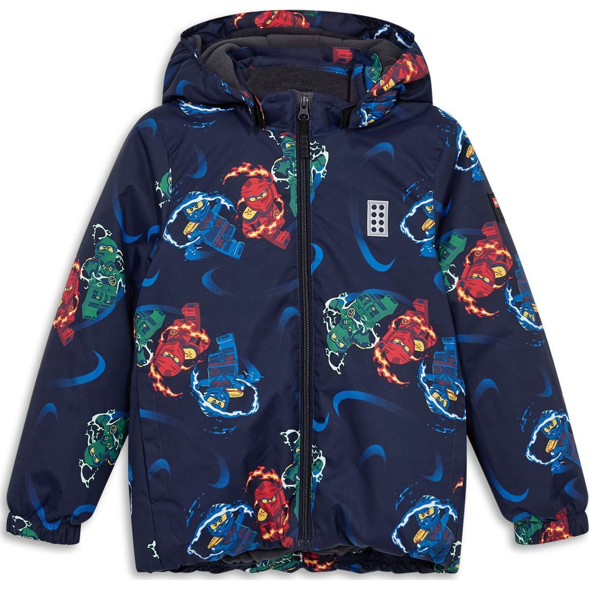 LEGO® kidswear Steppjacke LEGO NINJAGO JAKKE – LWJAZ 712 Wärmende Kinderjacke mit LEGO NINJAGO Print, ideal für Abenteuer an