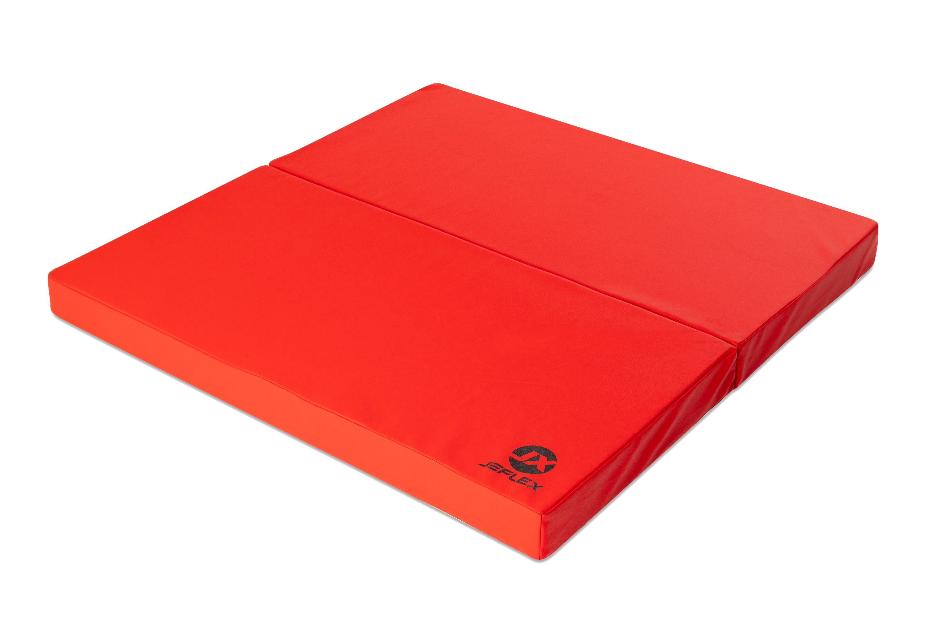 Weichbodenmatte Jeflex Weichbodenmatte klappbare, 100cm x 100cm x 8cm, Made in Germany