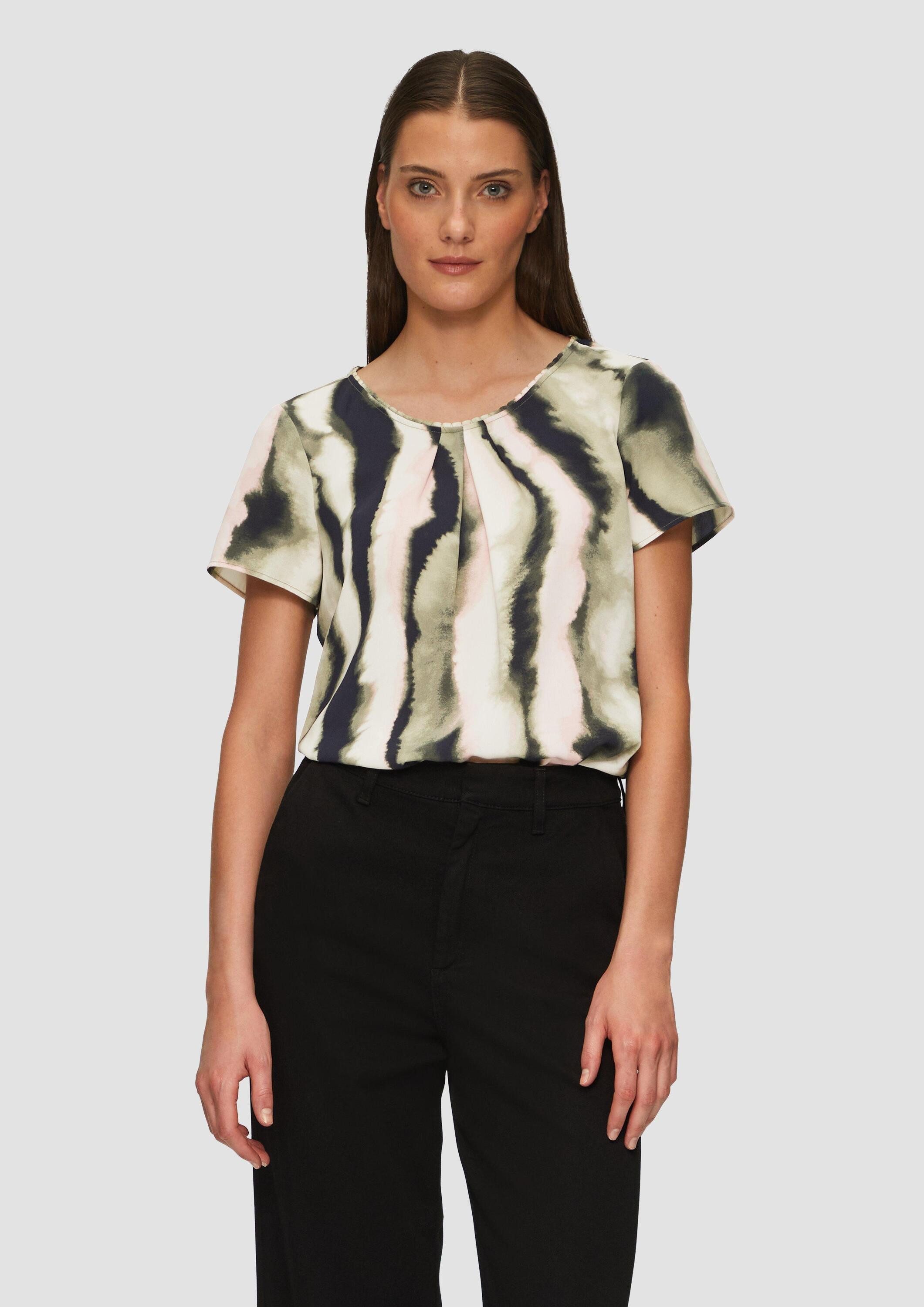 Kurzarmbluse Bluse