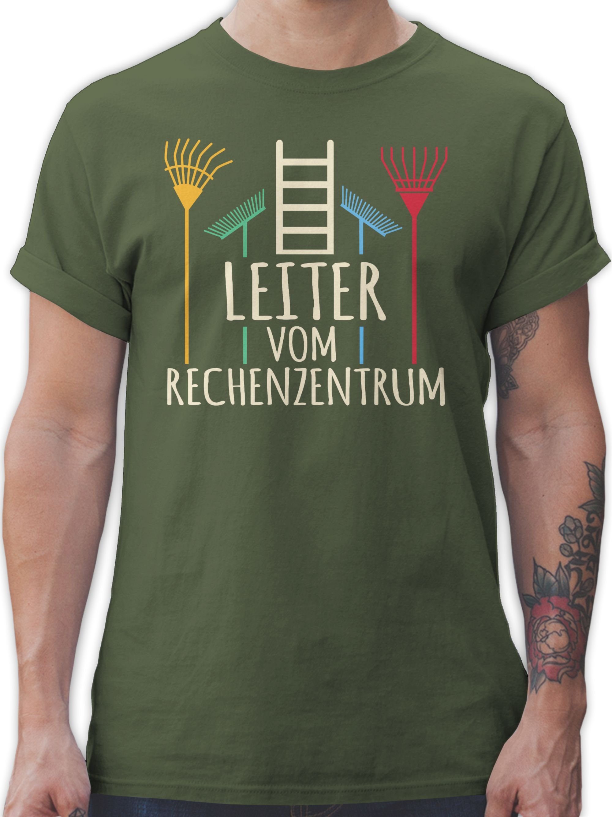 Shirtracer T-Shirt Leiter vom Rechenzentrum hell Herren & Männer Geschenke