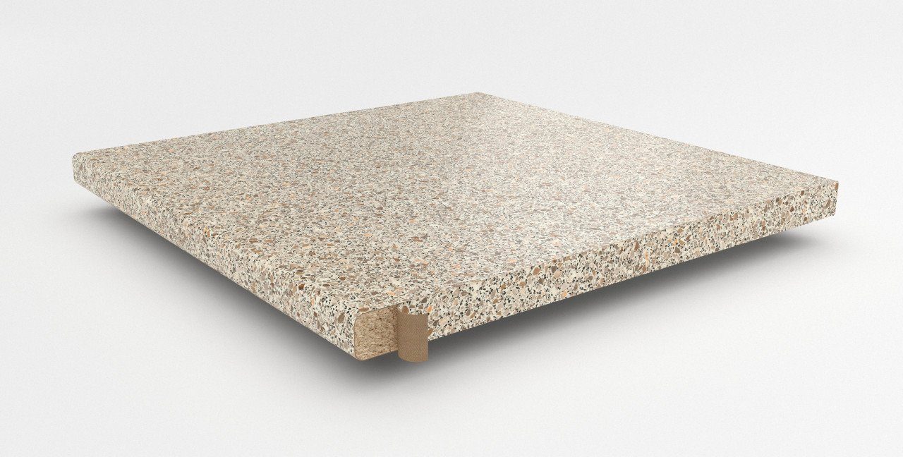 Thumbnail - GetaLit Abschlussleiste Getalit Umleimer Mosaik-Karmin 65 cm mit, Holz