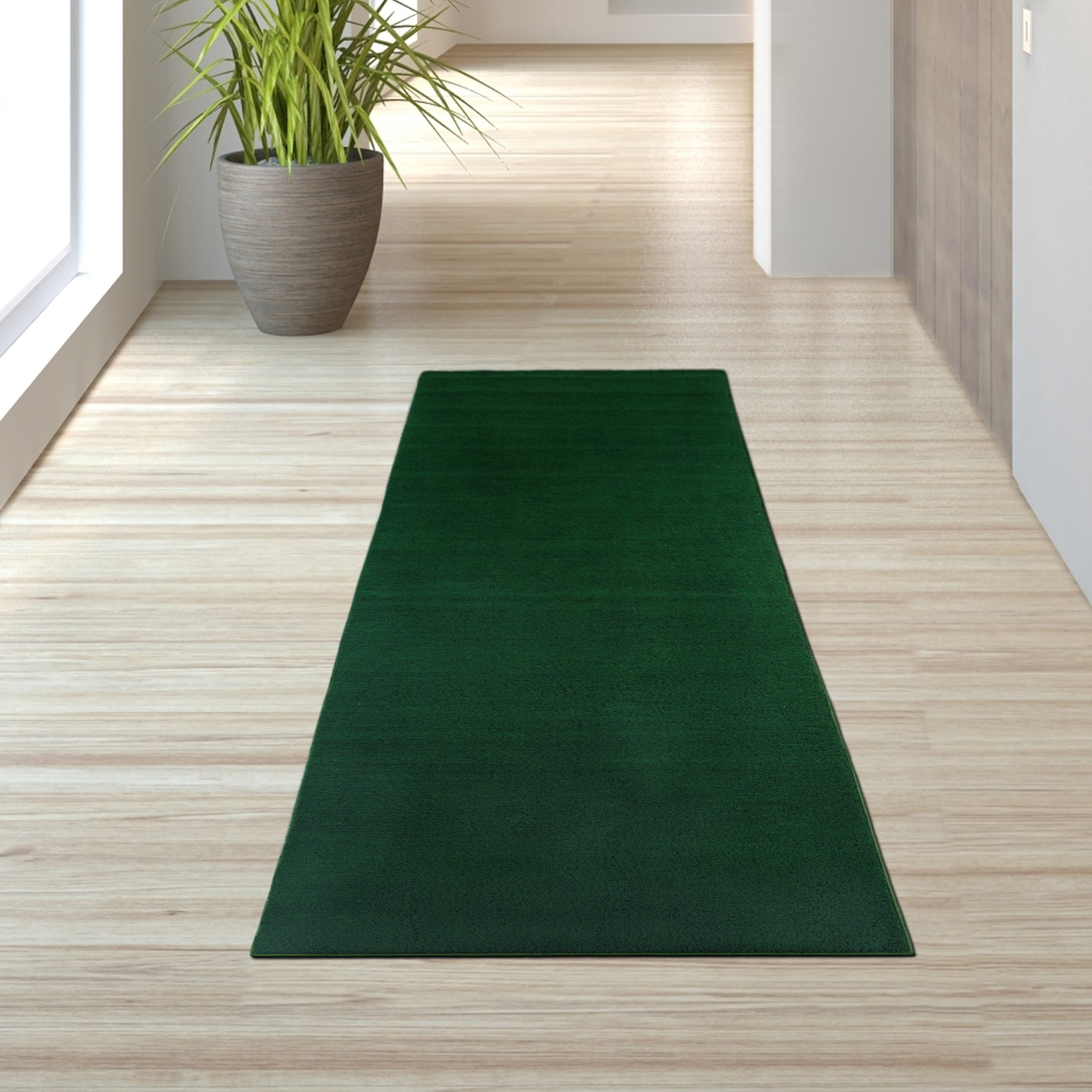 TeppichHome24 Teppich Grüner Teppich dekorativ weich pflegeleicht für gemüt günstig online kaufen