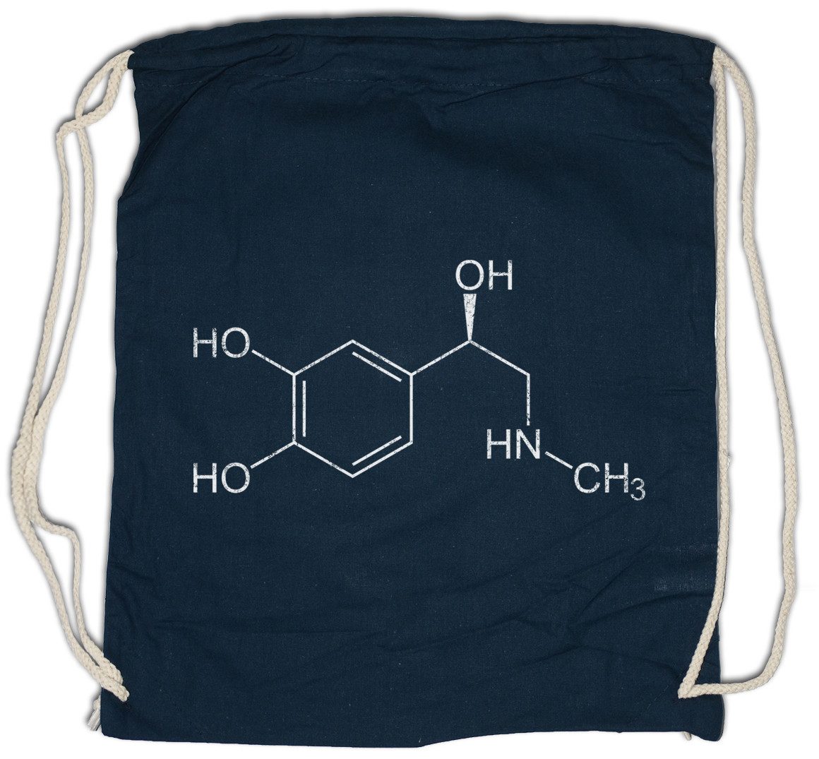 Turnbeutel Adrenalin Molecule Lifting Turnbeutel Fun Geek Nerd Sport Science